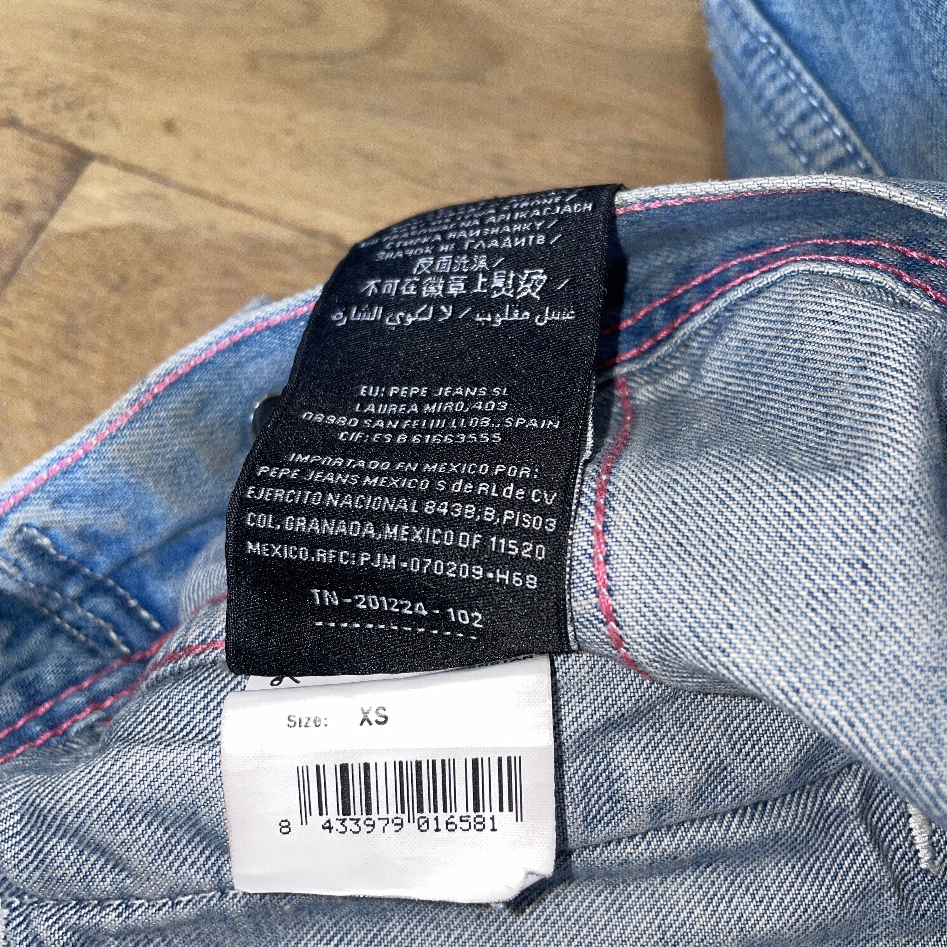 Andy Warhol Andy Warhol Women's Denim Biker Jacket Fashionable Size Xs Size XS / US 0-2 / IT 36-38 - 2 Thumbnail