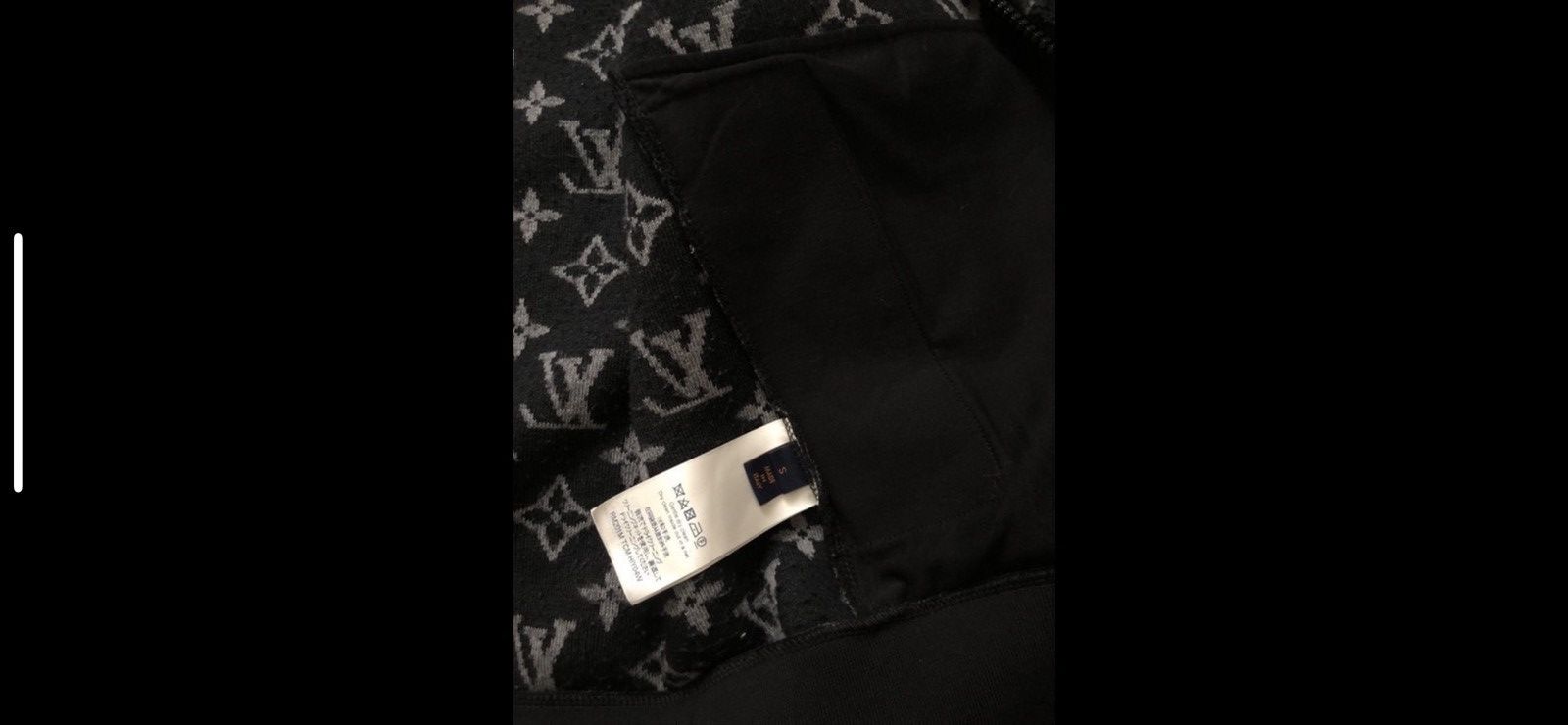 Louis Vuitton Louis Vuitton Monogram Jacquard Fleece Jacket Black White Size US S / EU 44-46 / 1 - 9 Thumbnail
