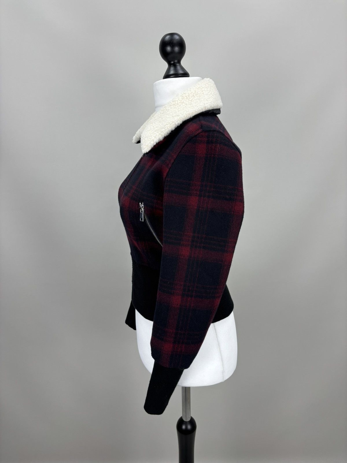 Maje Womens wool jacket Maje Size 36 Color Multicolor Size XS / US 0-2 / IT 36-38 - 9 Thumbnail