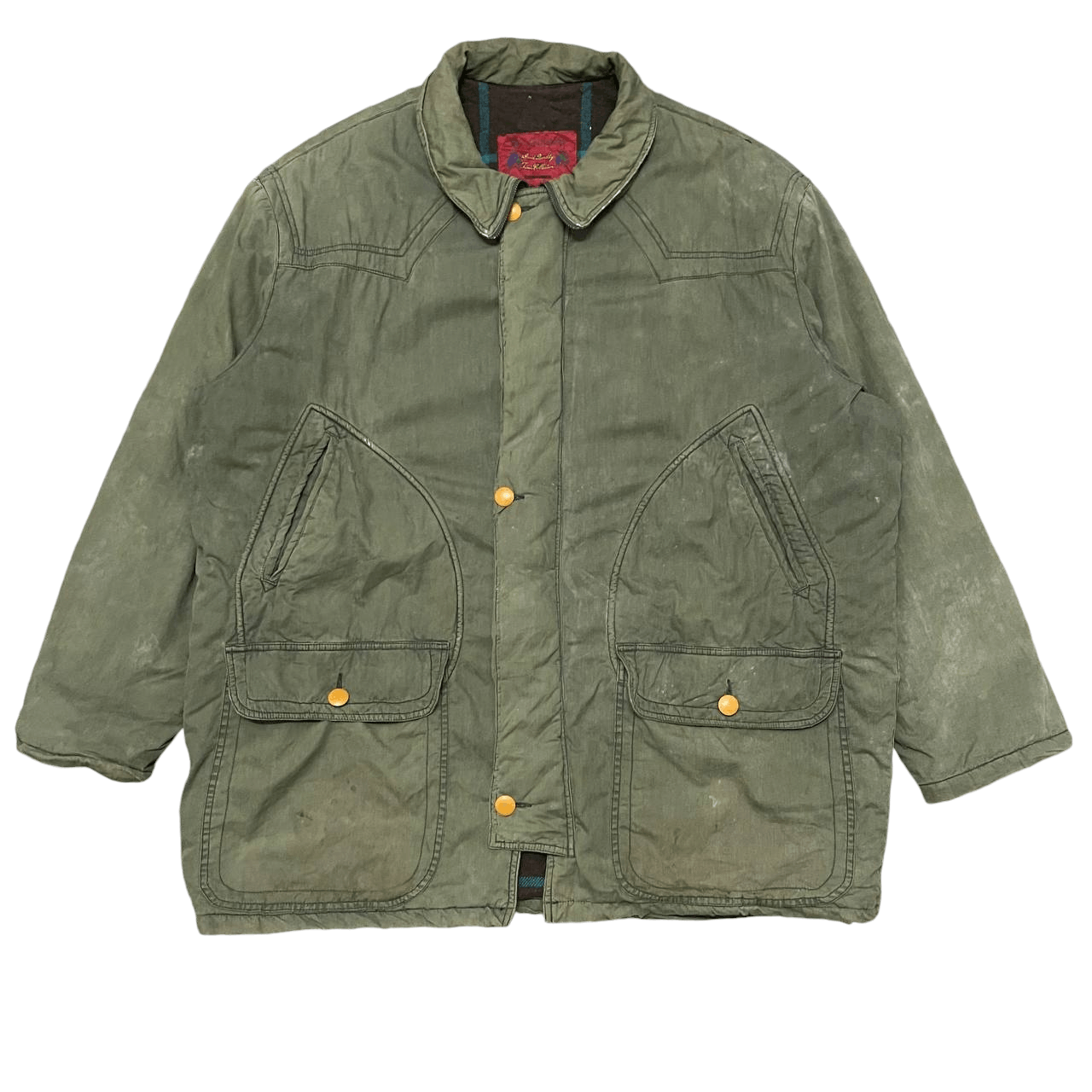 Hunter Vintage Hunting Jacket by American Made in Italy Size US XL / EU 56 / 4 - 1 Thumbnail