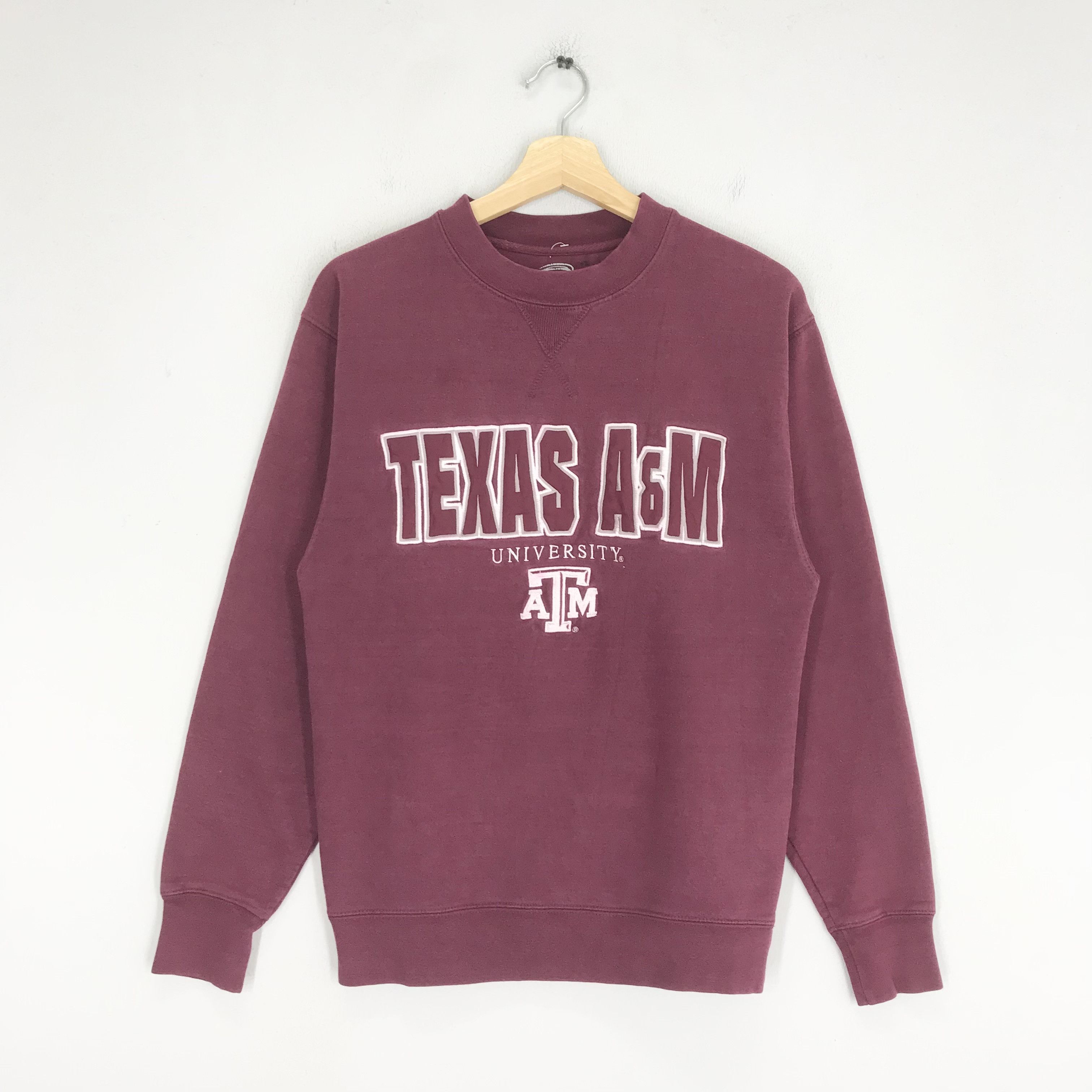 Vintage Vintage Texas A&M University Maroon Sweatshirt - 271 Size US S / EU 44-46 / 1 - 1 Thumbnail