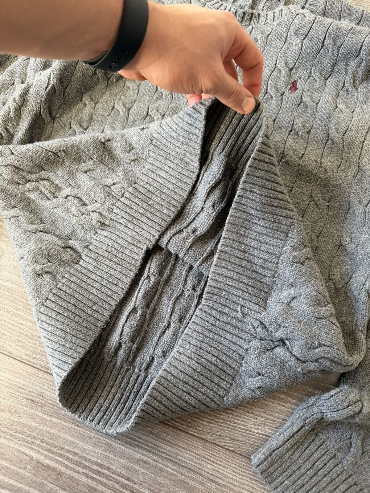 Polo Ralph Lauren Polo Ralph Lauren Grey Luxury Casual Knitted Sweater Size US L / EU 52-54 / 3 - 13 Thumbnail