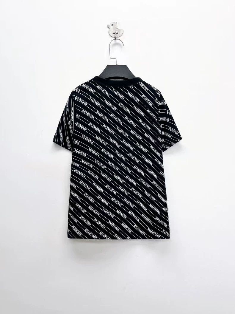 Balenciaga Balenciaga Black barrage full of letters logo short sleeve Size US XS / EU 42 / 0 - 2 Thumbnail