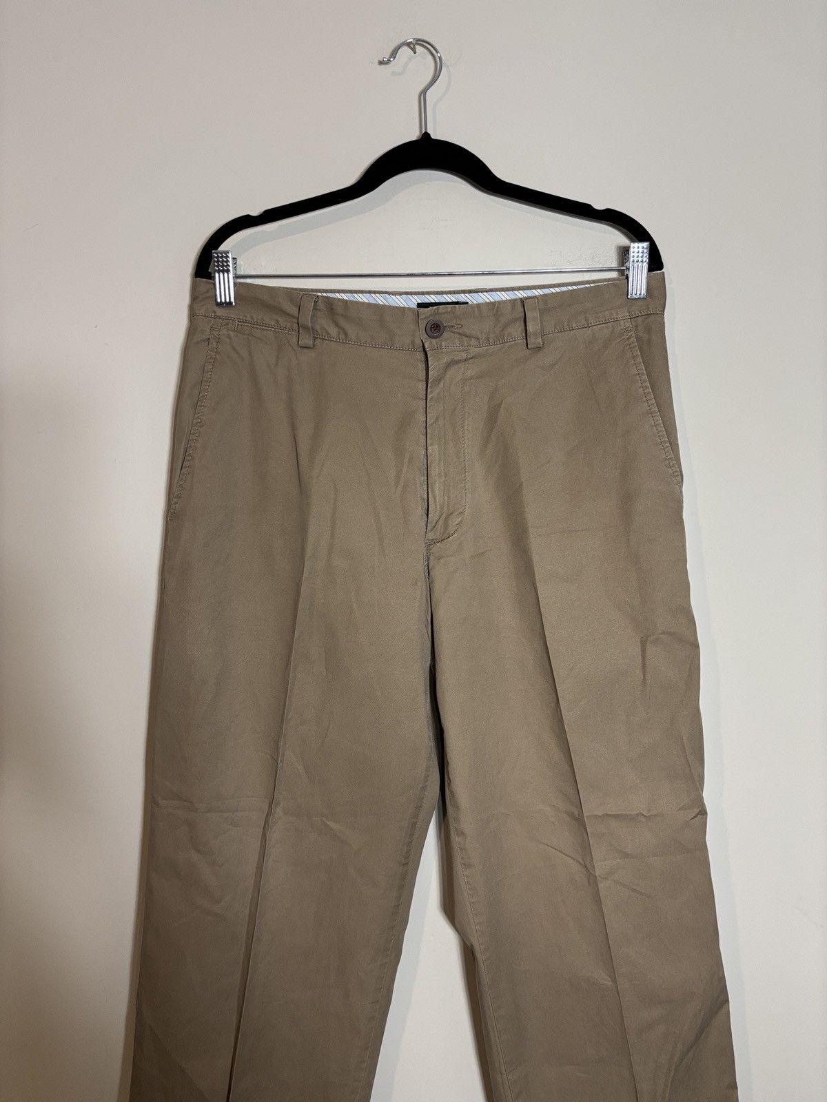 J.Crew J. Crew Khaki Chino Pants Cotton Preppy Size US 33 - 2 Thumbnail