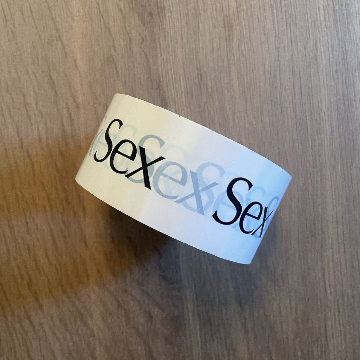 SSENSE More Joy White Sex Tape Size ONE SIZE - 1 Thumbnail