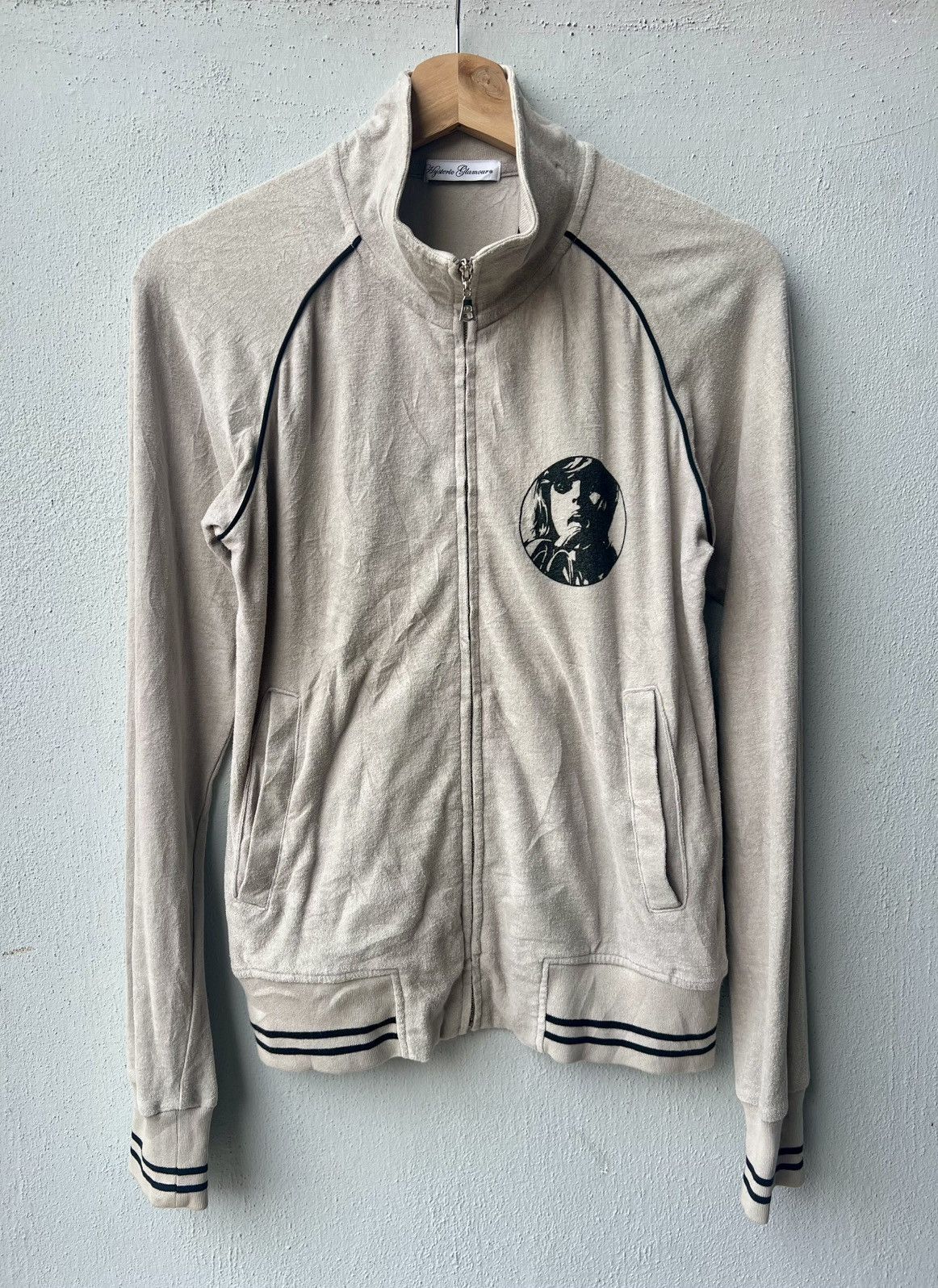 Hysteric Glamour Hysteric Glamour Rock N Roll Zip Up Sweater Size US M / EU 48-50 / 2 - 2 Thumbnail