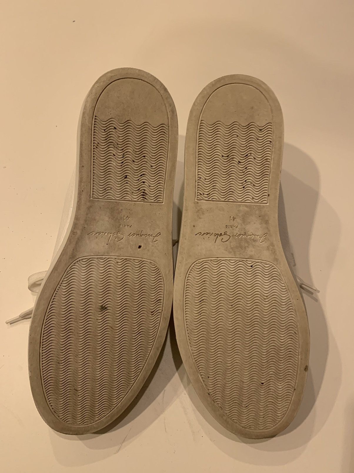 Jacques Soloviere Herve Grained White Size US 7.5 / EU 40-41 - 7 Thumbnail