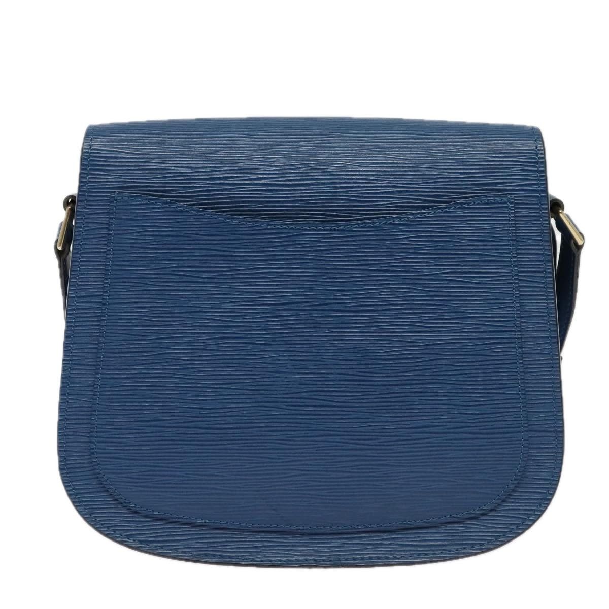 Louis Vuitton LOUIS VUITTON Epi Saint Cloud GM Shoulder Bag Toledo Blue Size ONE SIZE - 2 Thumbnail