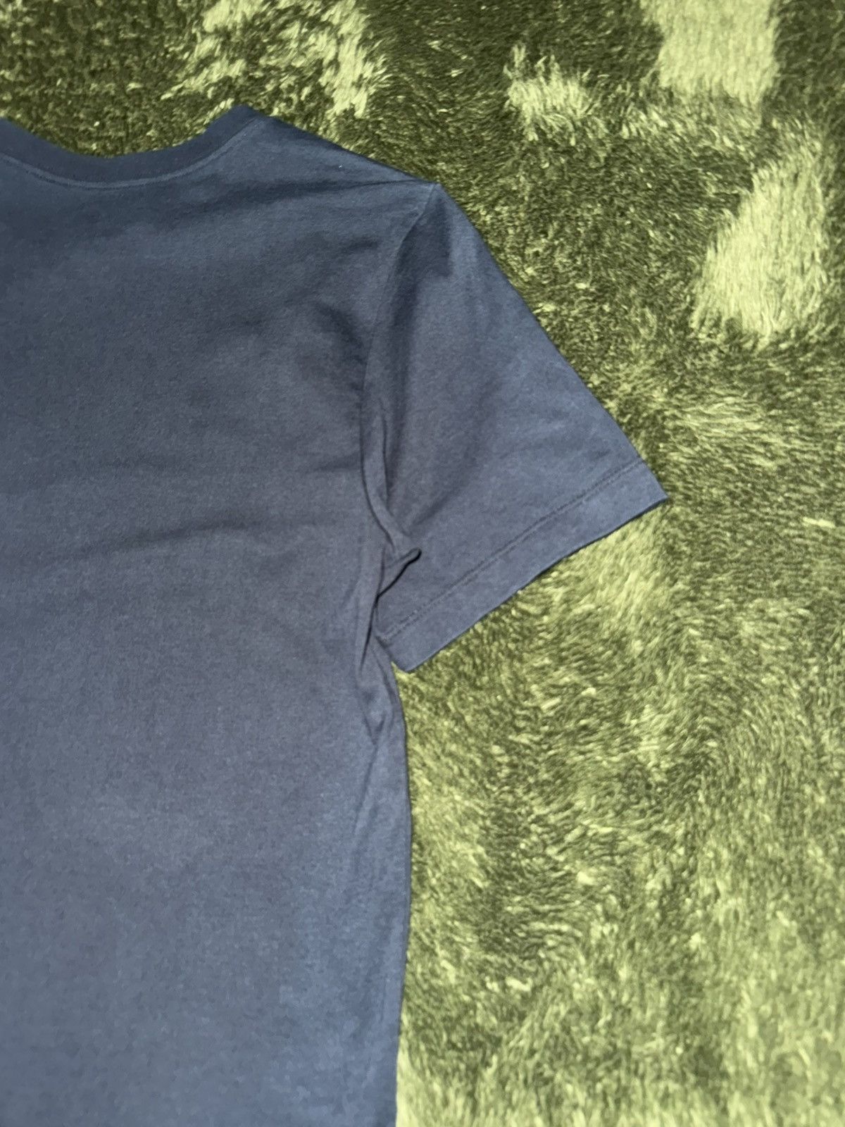 Nike [M] Nike Tokyo Textured Swoosh Logo T-Shirt Navy Size US M / EU 48-50 / 2 - 10 Thumbnail