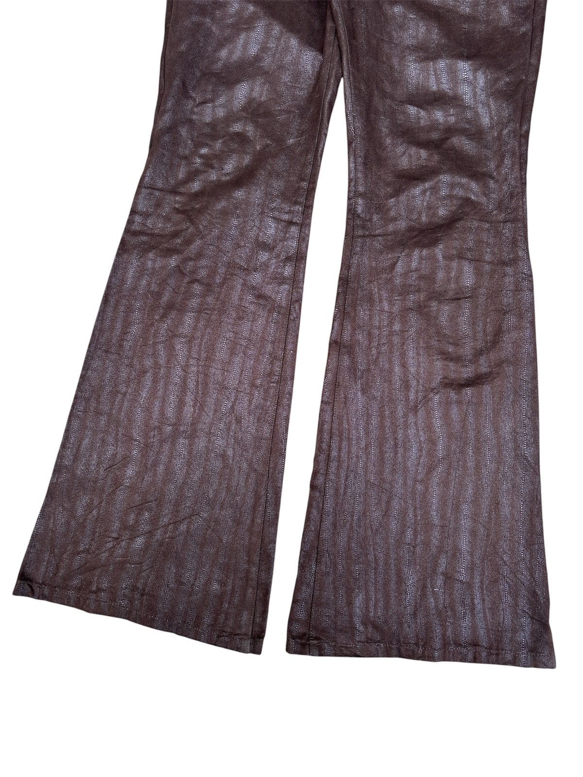 Tornado Mart Stingray Waxed Flare Pants Size US 30 / EU 46 - 4 Thumbnail