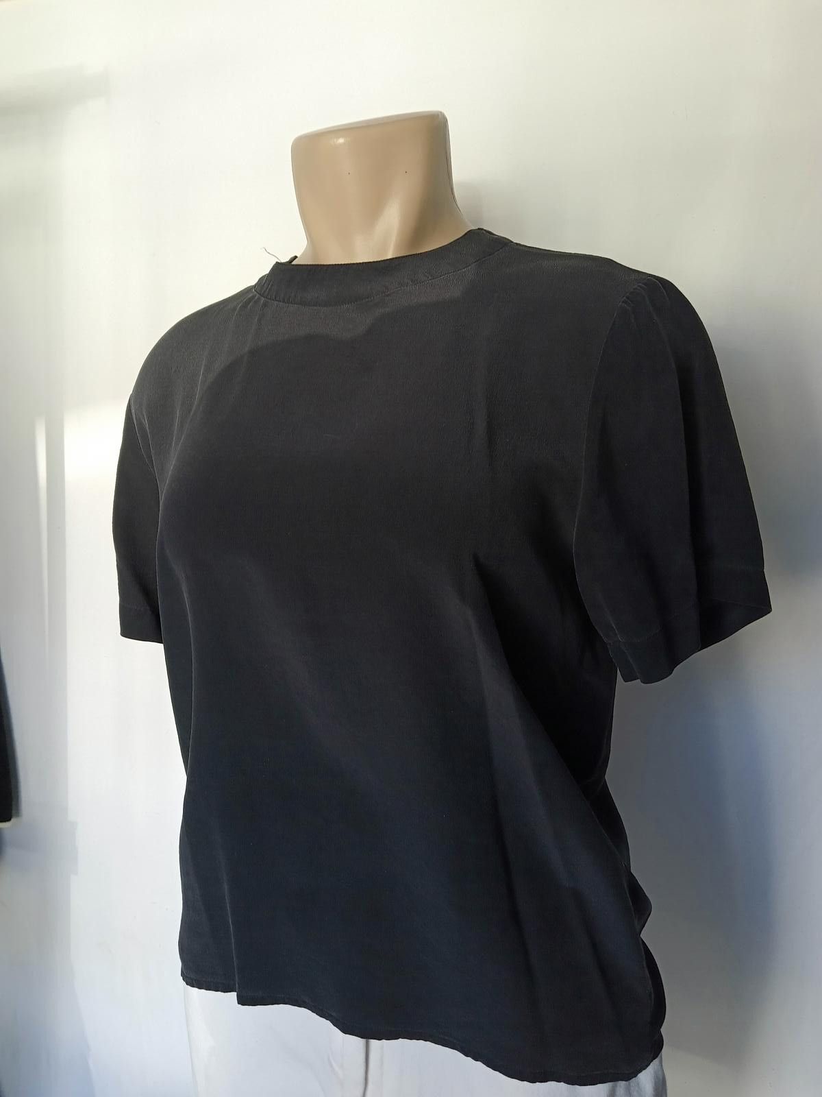 Designer Elegant Bethany Silk Blend Top - Size M Size M / US 6-8 / IT 42-44 - 2 Thumbnail