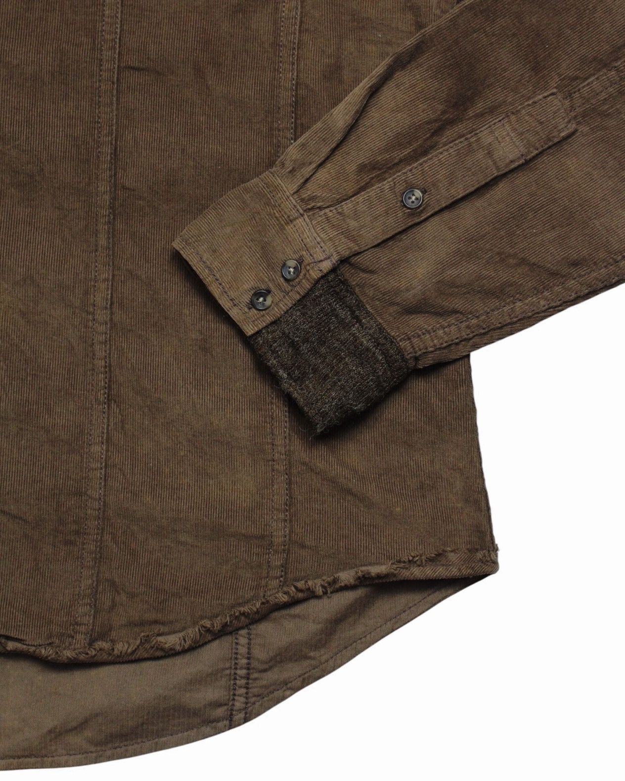 If Six Was Nine 2000S SEMANTICDESIGN CORDUROY HOODIE JACKET REMOVABLE SHERPA Size US L / EU 52-54 / 3 - 5 Thumbnail