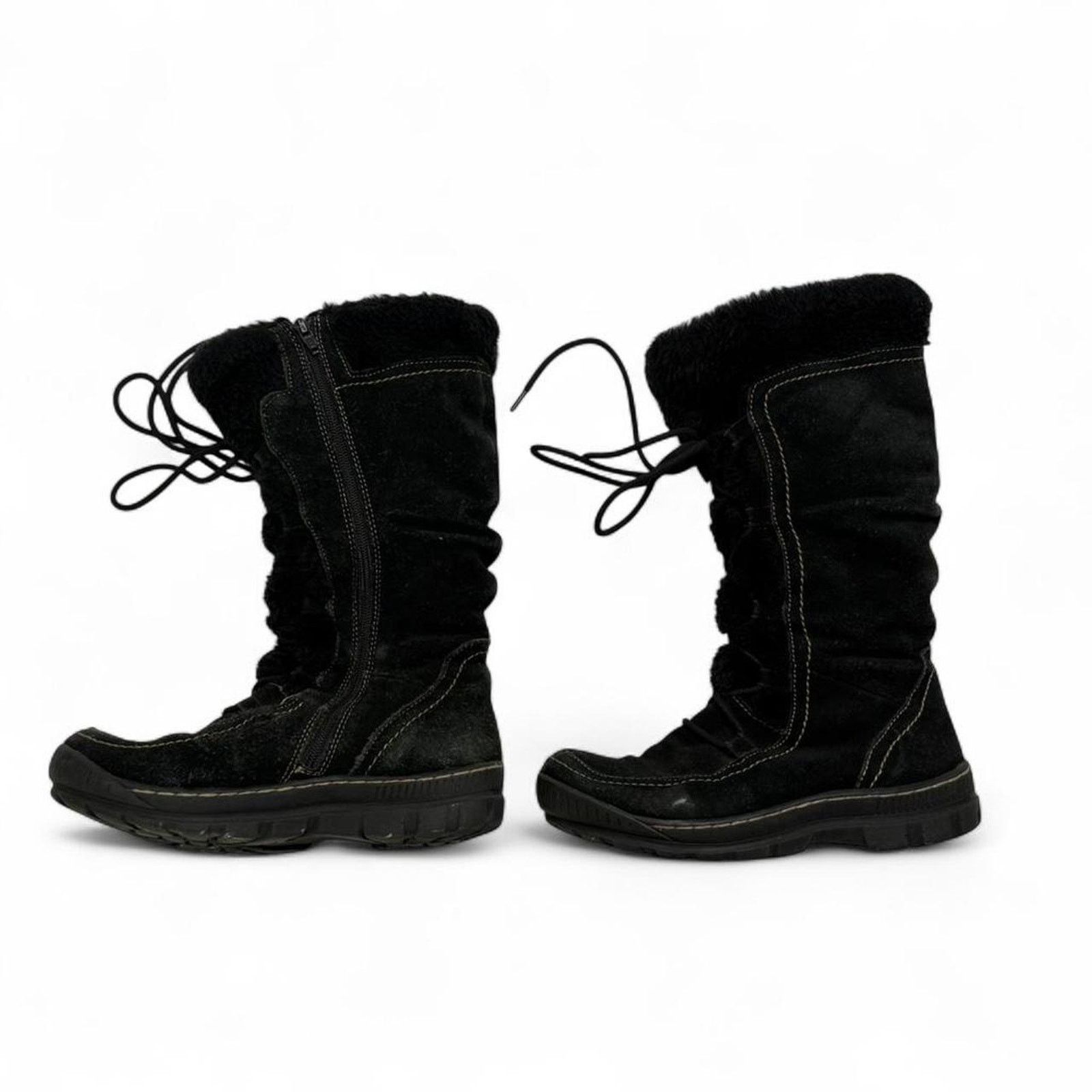 Other Bare Traps Dory Winter Boot size 7/12 Fur Lining Lace Boots Size US 7.5 / IT 37.5 - 5 Thumbnail