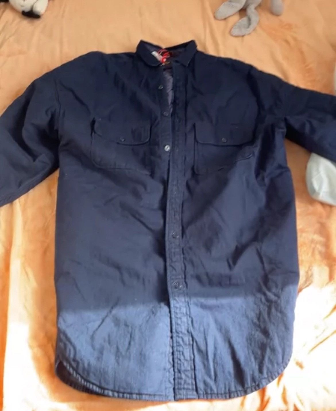 Kapital Kapital Clip Cotton Blue Dyed Shirt Jacket - DMC Size US S / EU 44-46 / 1 - 1 Thumbnail
