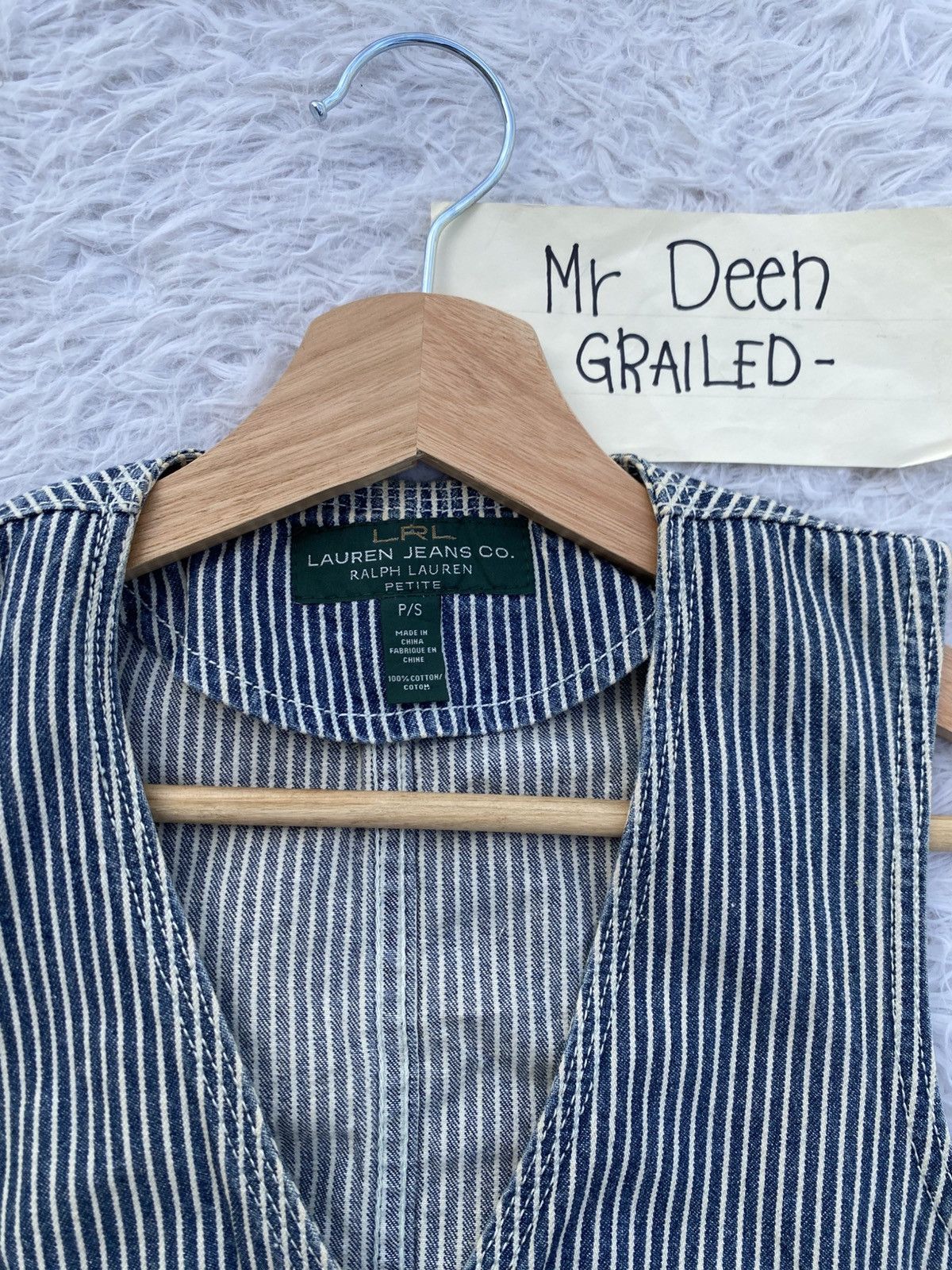 Ralph Lauren Rare Vintage Ralph Lauren Stripes Cotton Vest Size S / US 4 / IT 40 - 5 Thumbnail