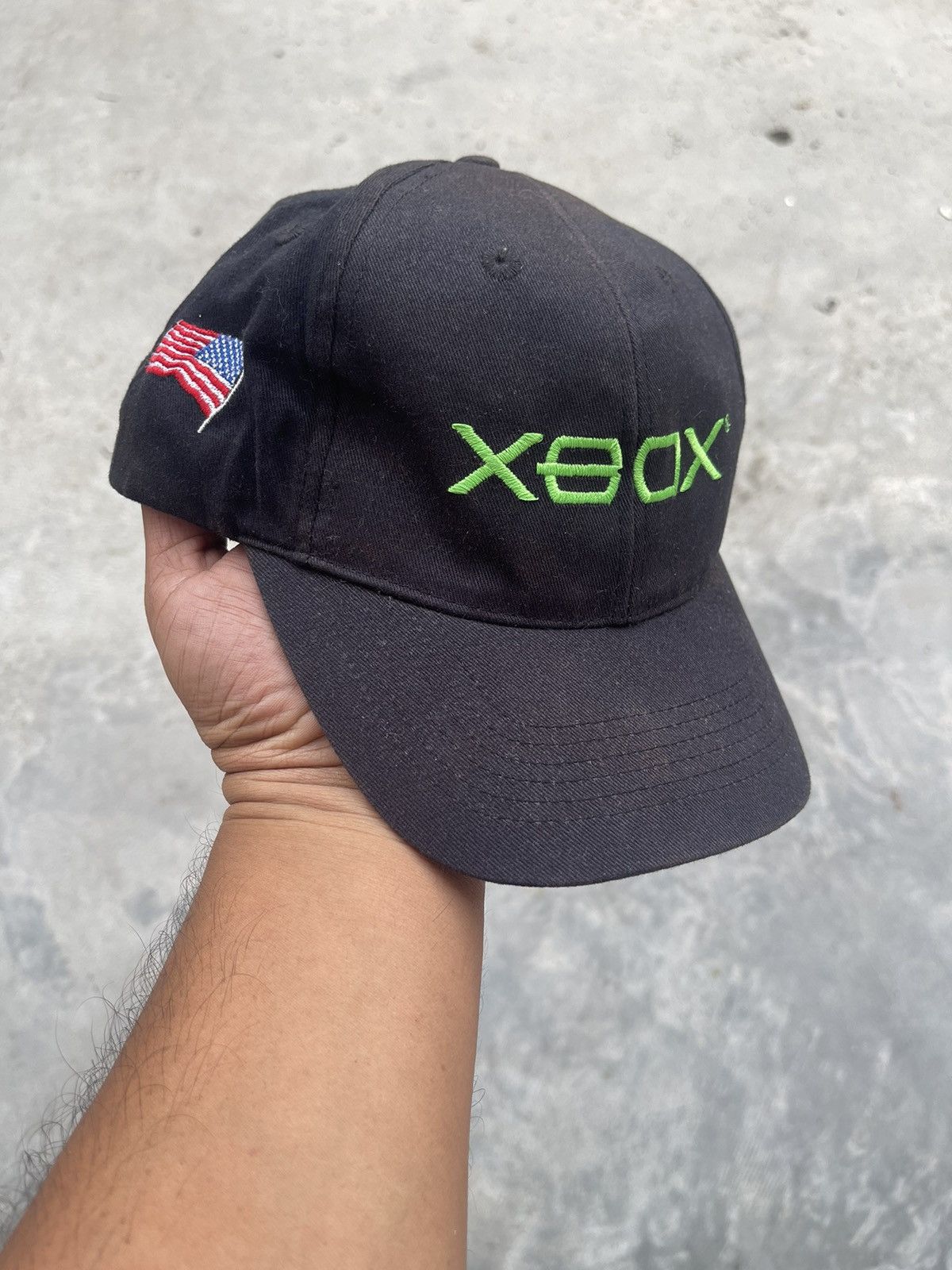 Optic Gaming × Vintage Vintage XBOX Cap Adult Sun Faded Microsoft Sony Sega Gaming Size ONE SIZE - 2 Thumbnail