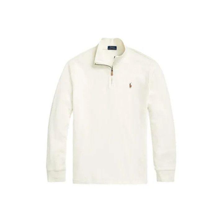 Polo Ralph Lauren Polo Ralph Lauren Men's Pony Logo Quarter-Zip Sweatshirt Size US XL / EU 56 / 4 - 1 Thumbnail