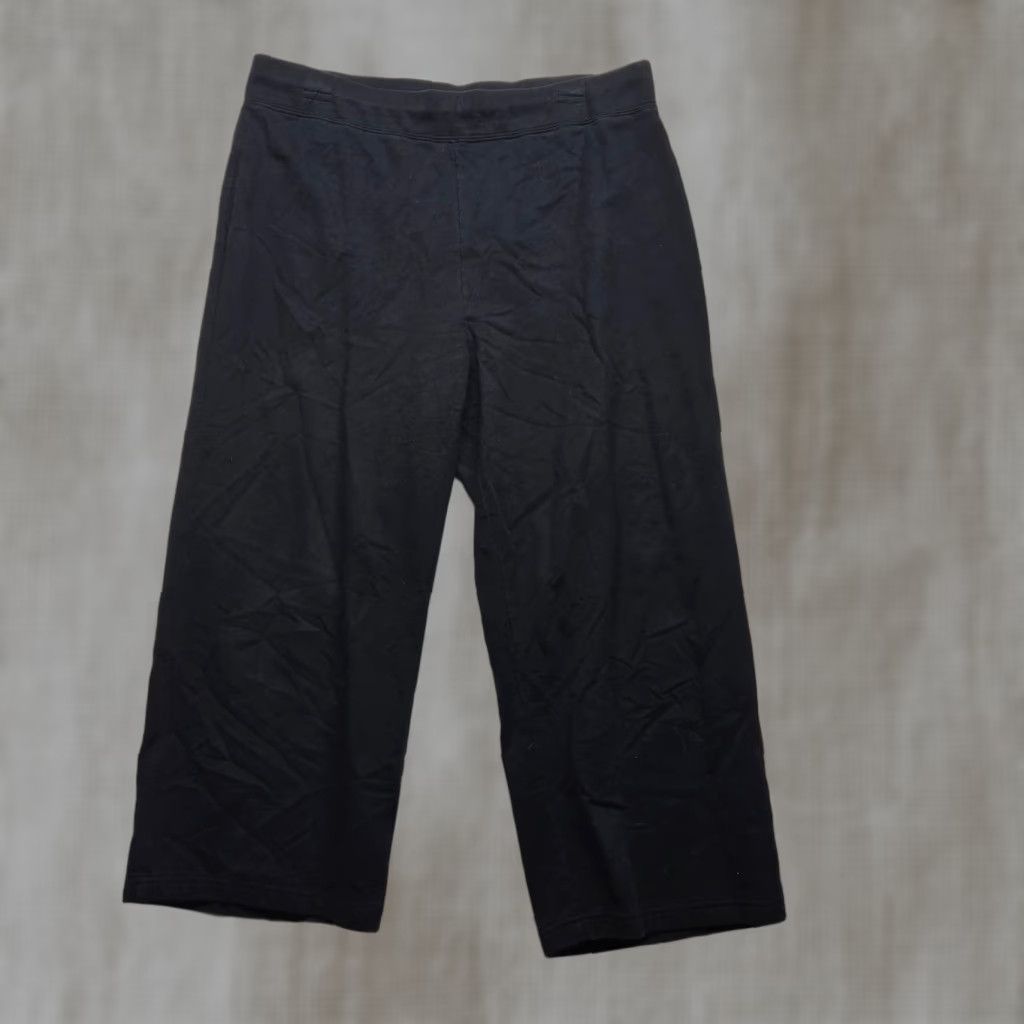 Vintage Kim Rogers Black Dress Capri Pants Women XL Plus Size Size 26" / US 2 / IT 38 - 1 Thumbnail