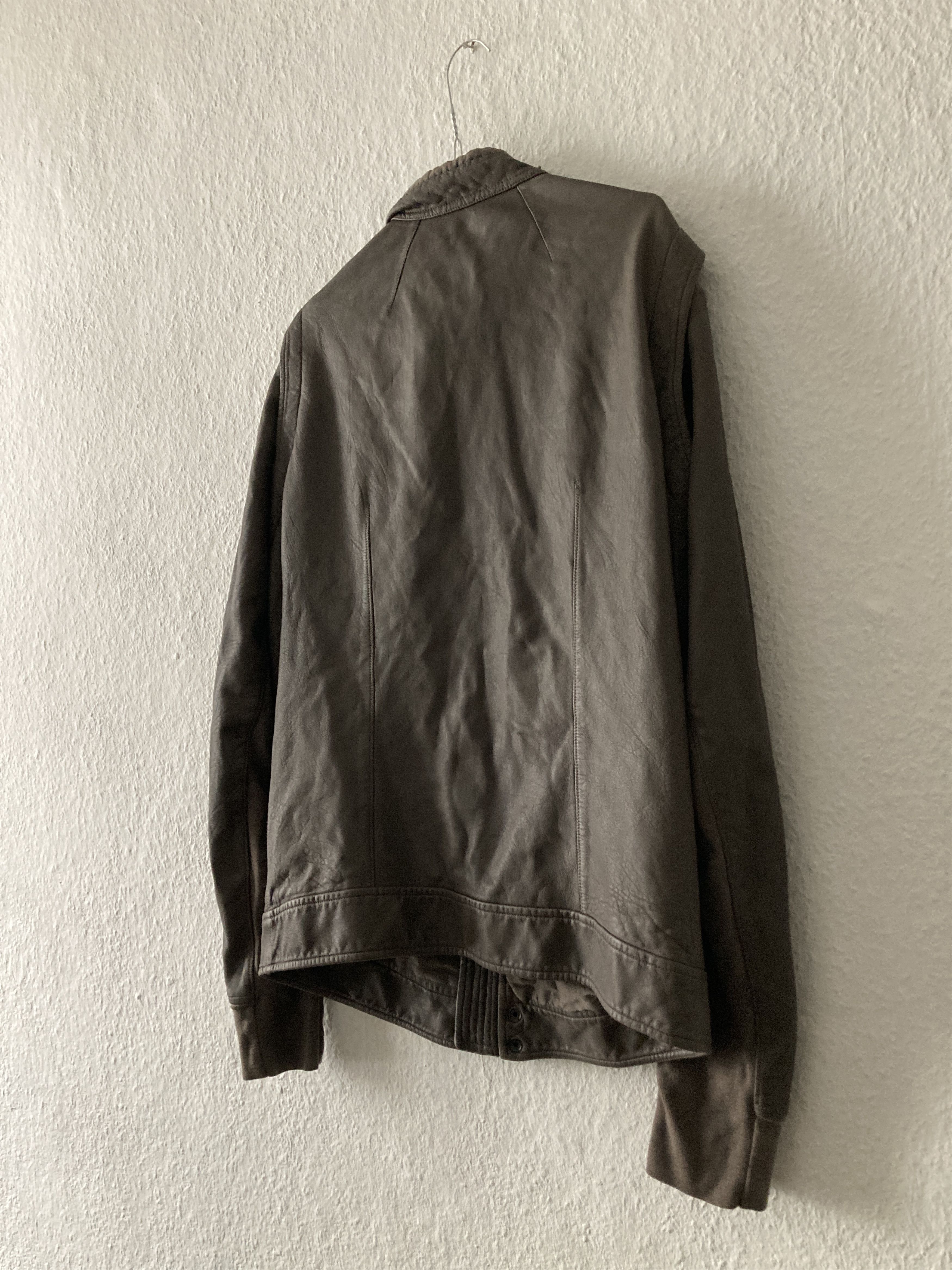 Rick Owens F/W 10 "GLEAM" F1 Pilot Lamb Leather Jacket XL Rick Owens Size US XL / EU 56 / 4 - 11 Thumbnail