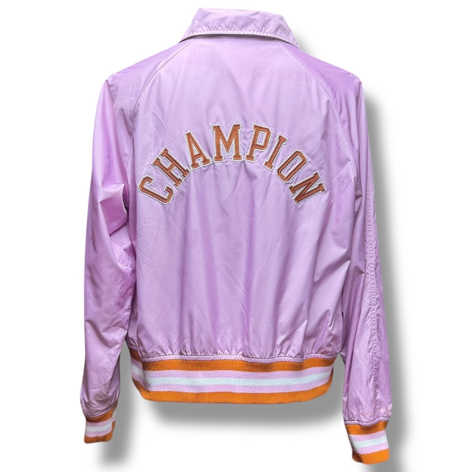 Champion Champion Cropped Track Jacket Pink Medium Size M / US 6-8 / IT 42-44 - 6 Thumbnail