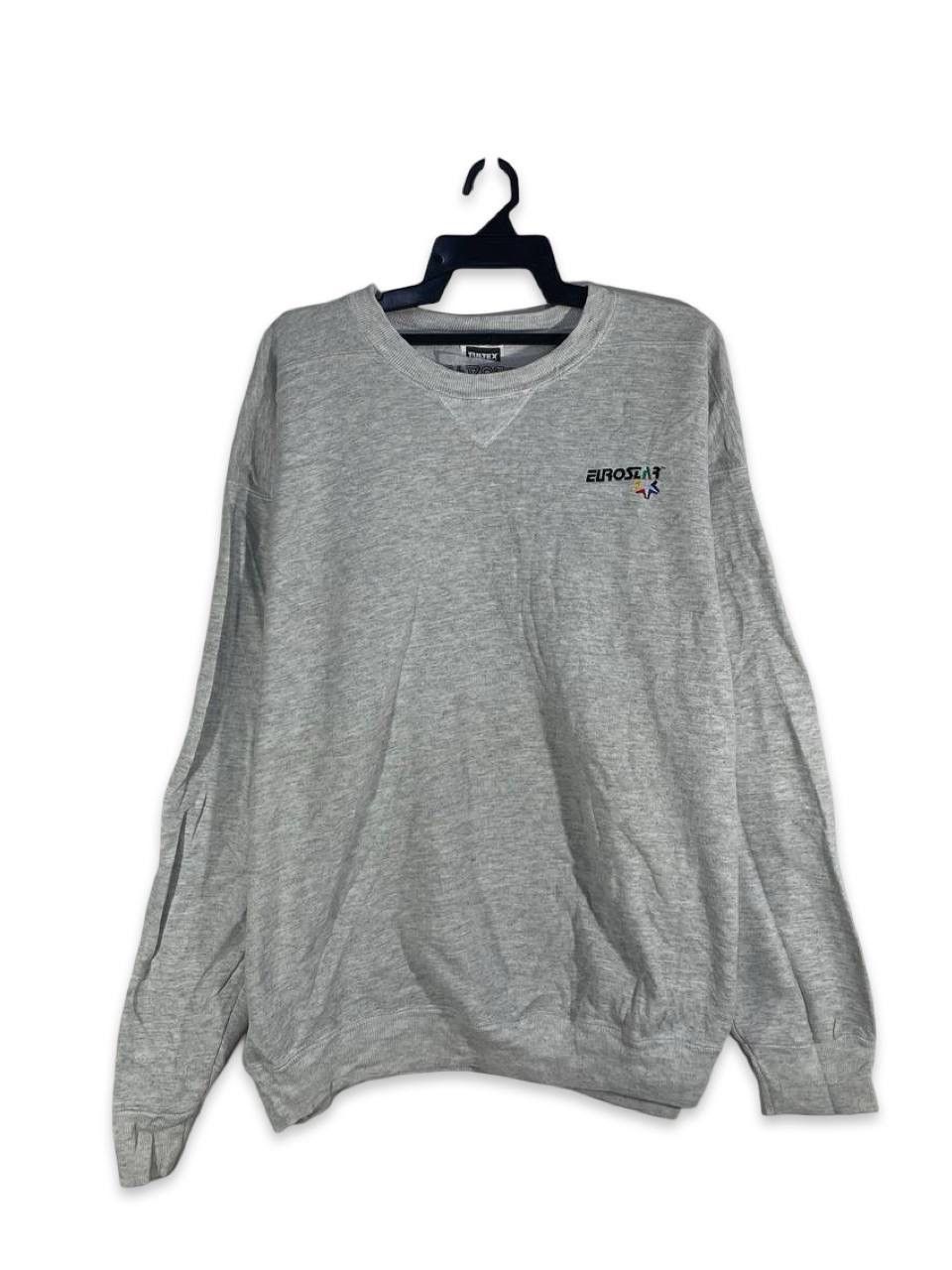 Other Vintage 90s eurostar minimalist sweatshirt jumper XL Size US XL / EU 56 / 4 - 1 Thumbnail