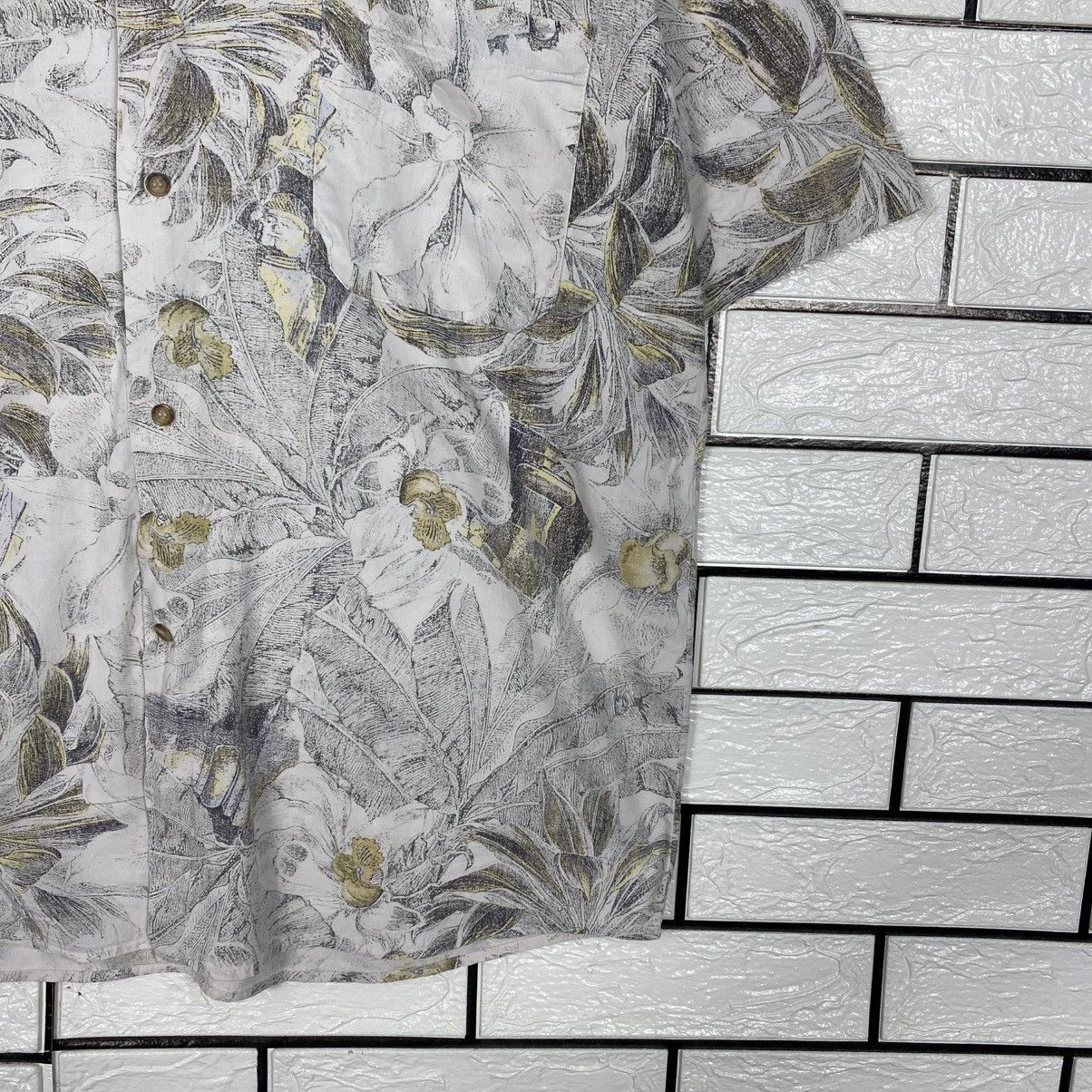 Japanese Brand Vintage Hawaii Shirt Button Burton Evolution Full Print Size US M / EU 48-50 / 2 - 6 Thumbnail