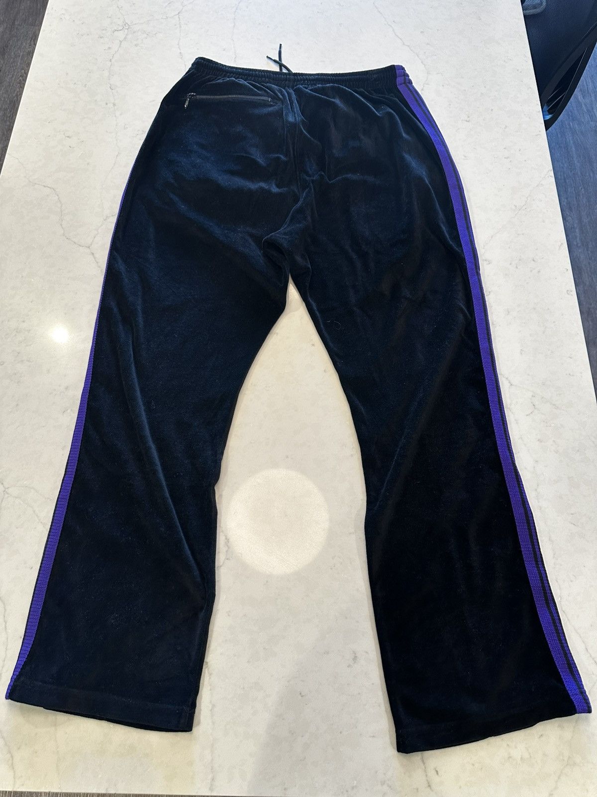 Needles Needles Velour Narrow Track Pants Size US 34 / EU 50 - 3 Thumbnail