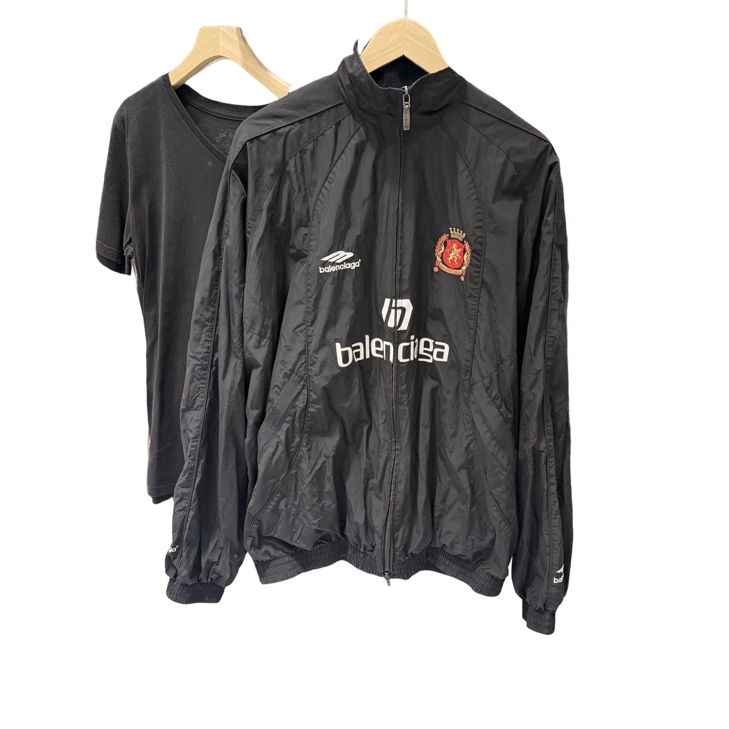 Balenciaga Balenciaga Logo Track Jacket US S Size US S / EU 44-46 / 1 - 1 Thumbnail