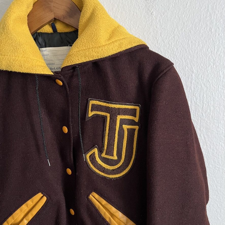 Vintage Vintage Hoodie Varsity Jacket Size US XXS / EU 40 - 3 Thumbnail