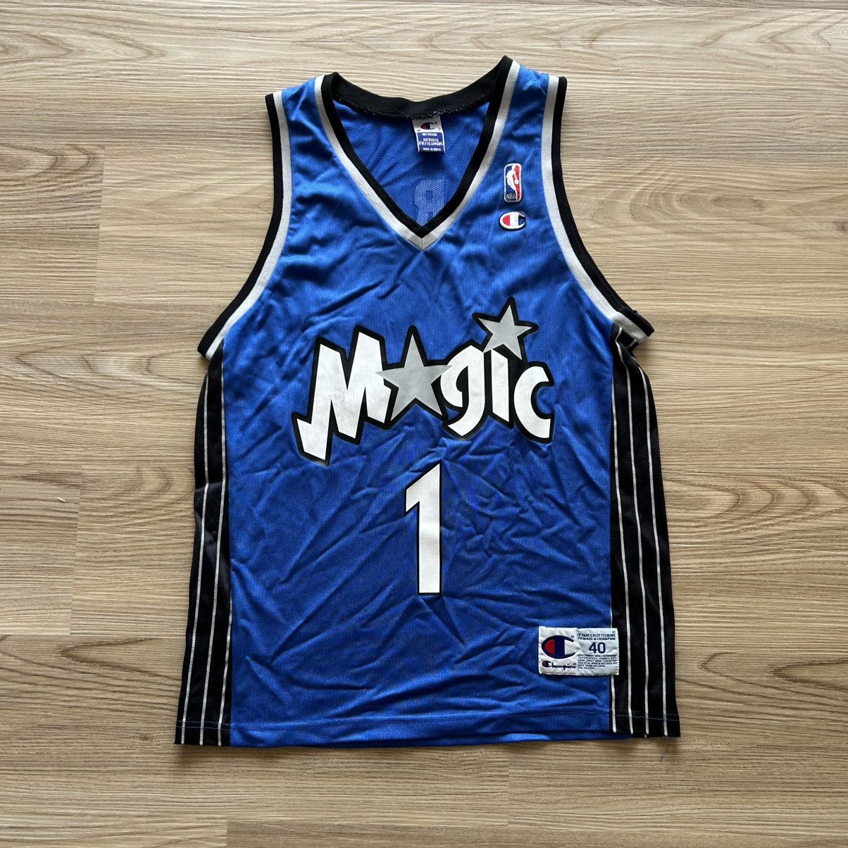 Vintage Vintage Orlando Magic Tracy Mcgrady Basketball Jersey Size US M / EU 48-50 / 2 - 1 Thumbnail
