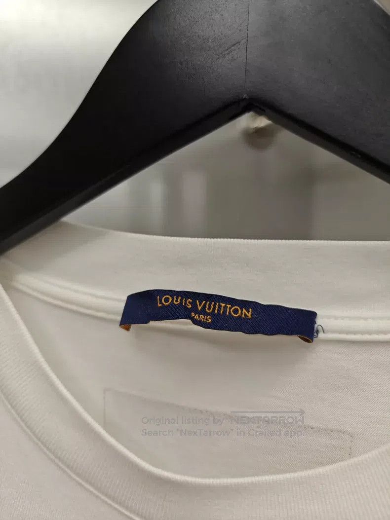 Louis Vuitton Louis Vuitton White printed short sleeves Size US S / EU 44-46 / 1 - 3 Thumbnail