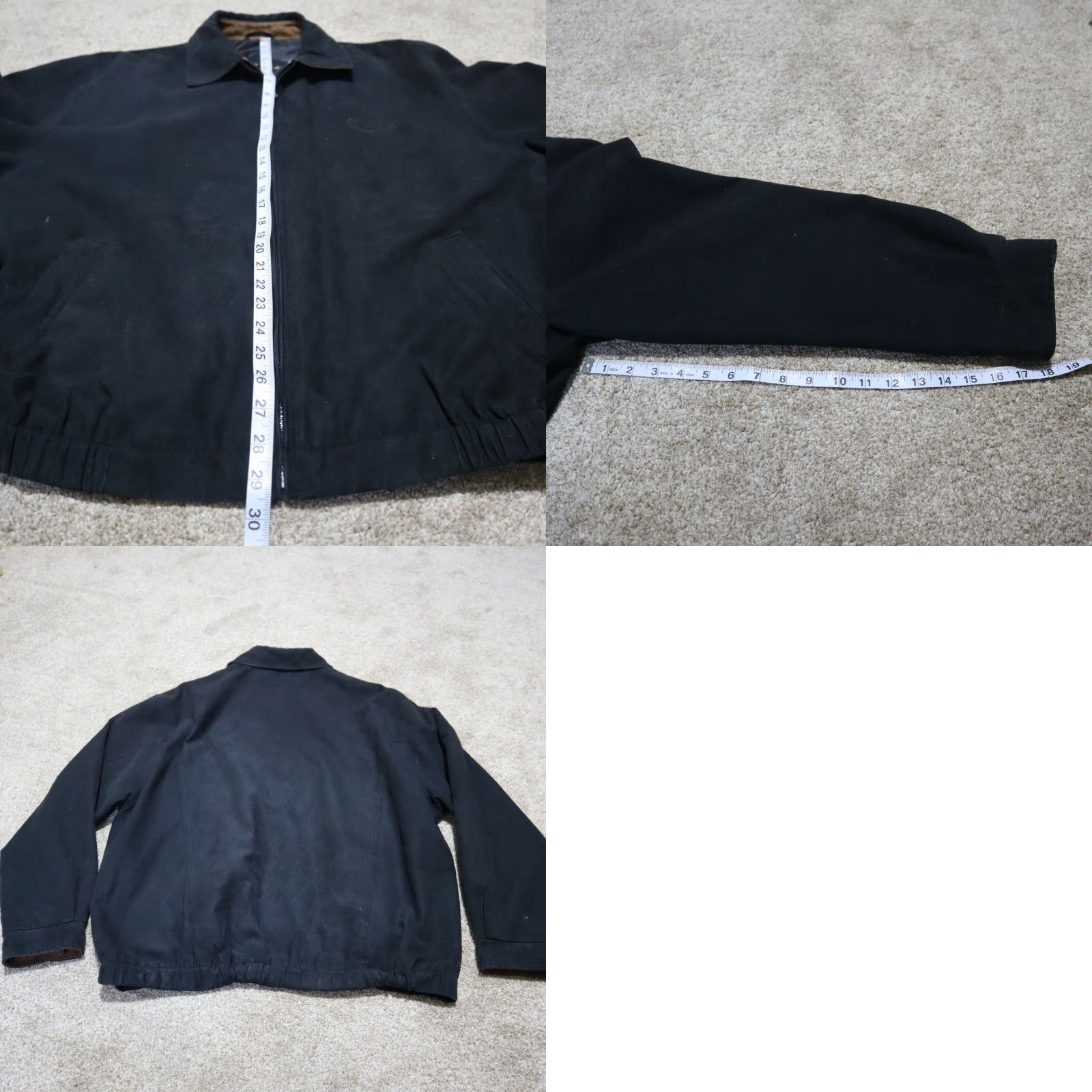 Cutter & Buck Cutter & Buck Jacket - Men - XL - Black - 2005 Presidents Award Ford Sweater Jacket Size US XL / EU 56 / 4 - 8 Thumbnail