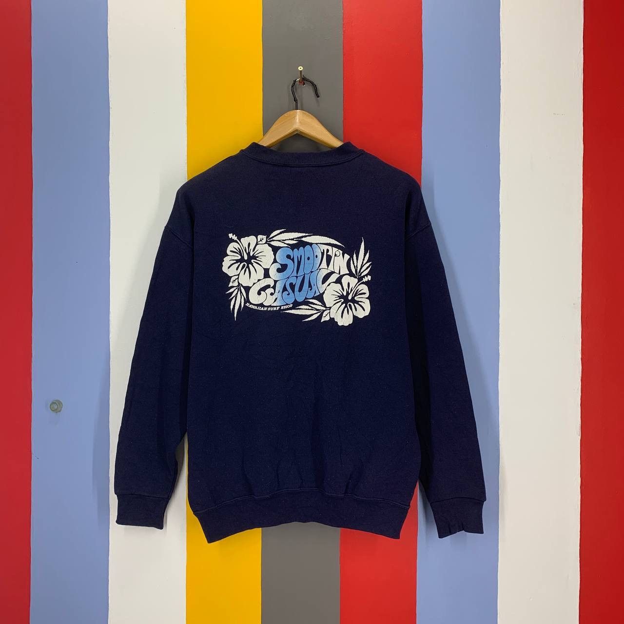 Vintage HAWAIIAN SURF SHOP Crew Neck Sweatshirt #2073/16