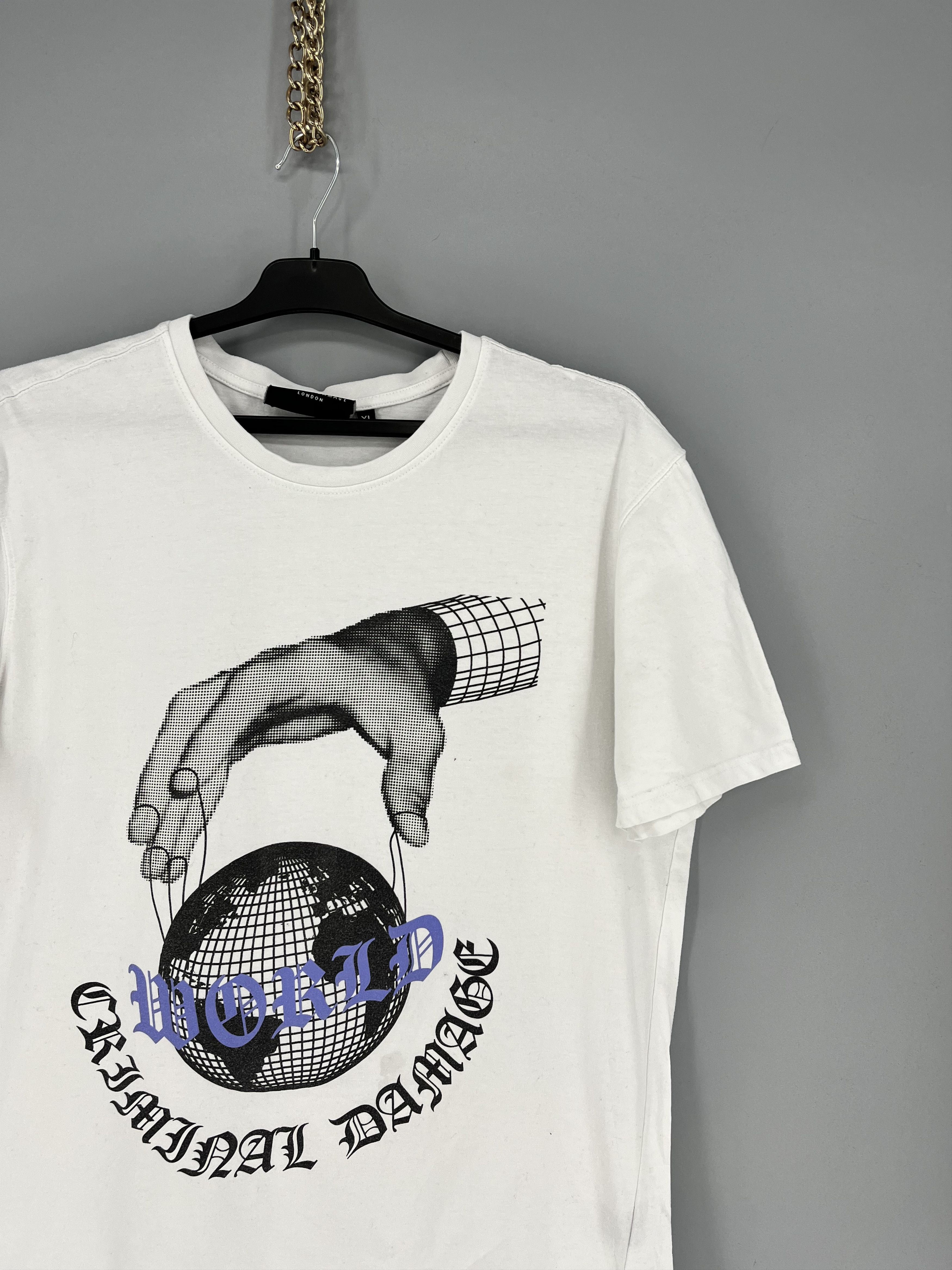 Criminal Damage Vintage Criminal Damage London World Tour Streetwear Style Size US L / EU 52-54 / 3 - 5 Thumbnail