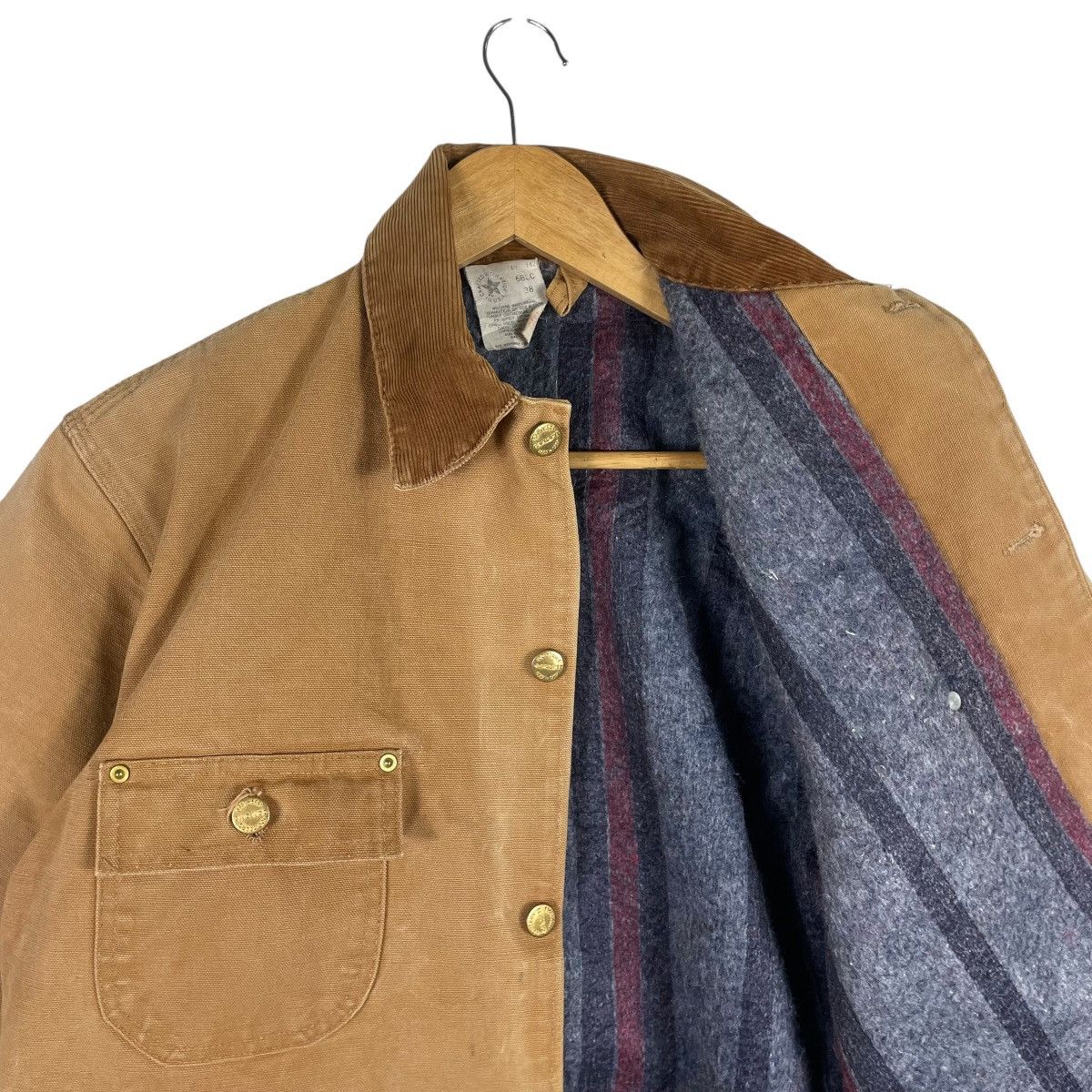 Carhartt 💥 CARHARTT 100 ANNIVERSARY BLAKET CHORE JACKET Size US M / EU 48-50 / 2 - 3 Thumbnail
