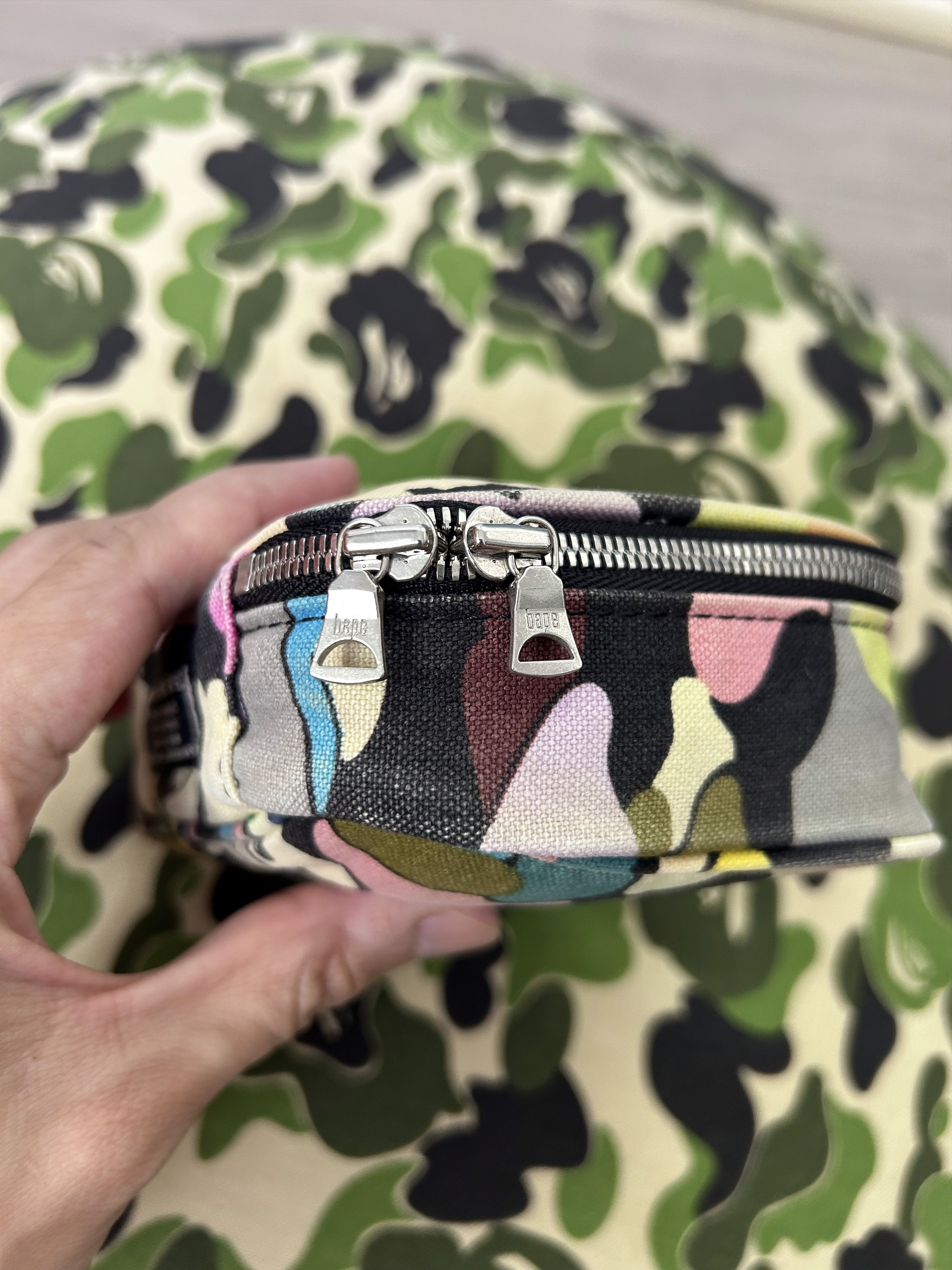 Bape BAPE Multi Camo pouch Size ONE SIZE - 5 Thumbnail