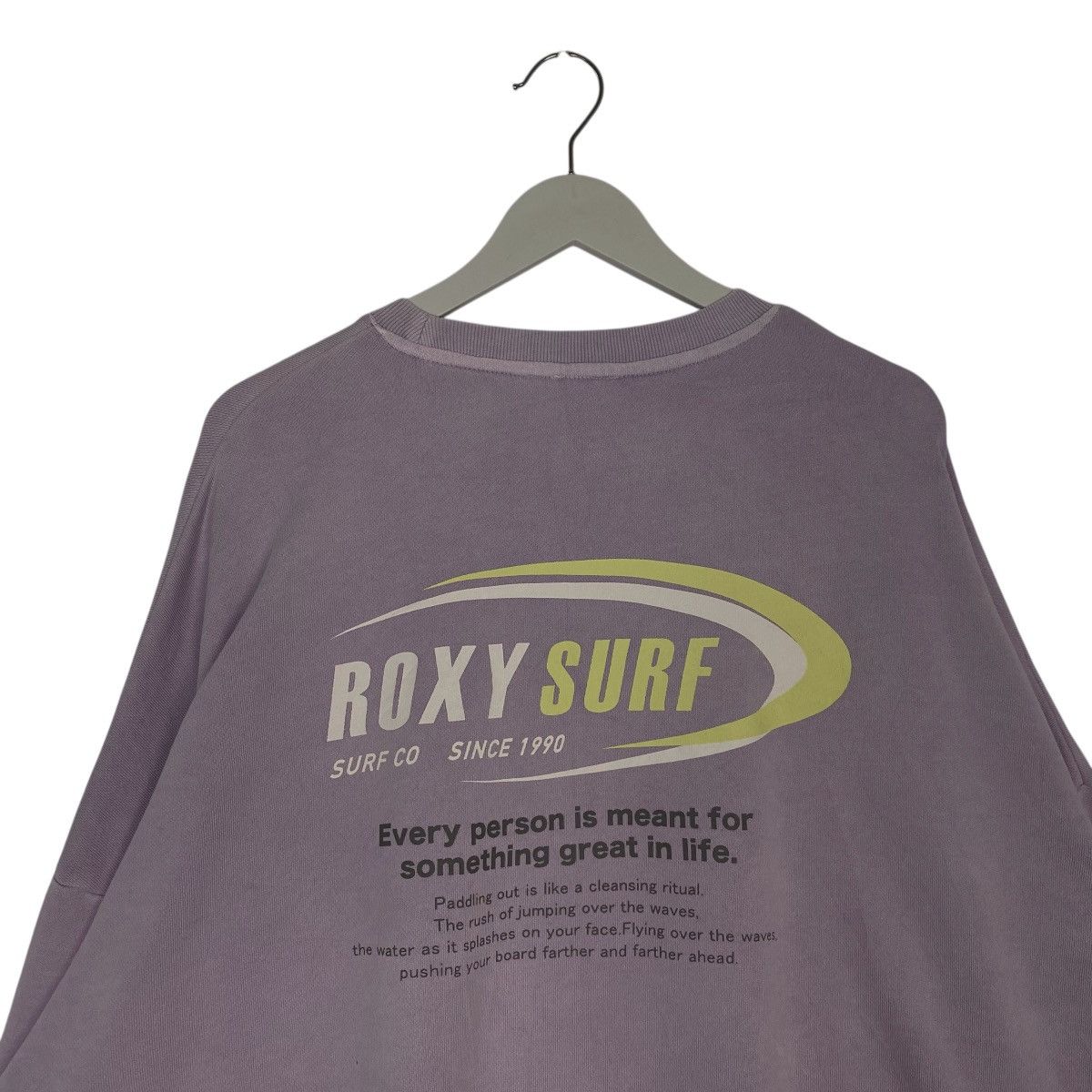 Vintage Vintage Roxy Surf Printed Crewneck Sweatshirt Purple Size XL Size XL / US 12-14 / IT 48-50 - 7 Thumbnail