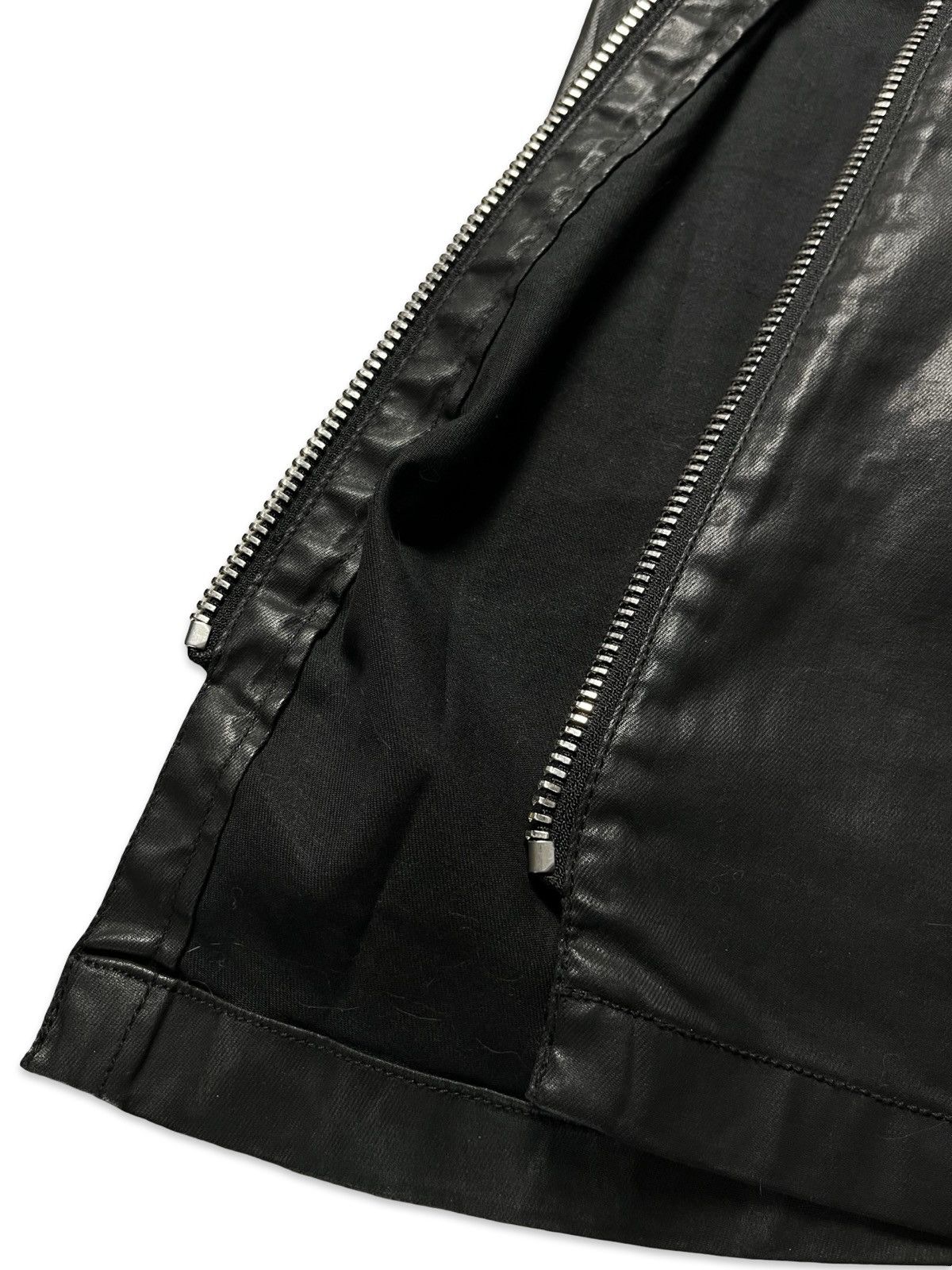 Cop Copine Asymetric CopCopine leather skirt | 38 Size 27" / US 4 / IT 40 - 7 Thumbnail