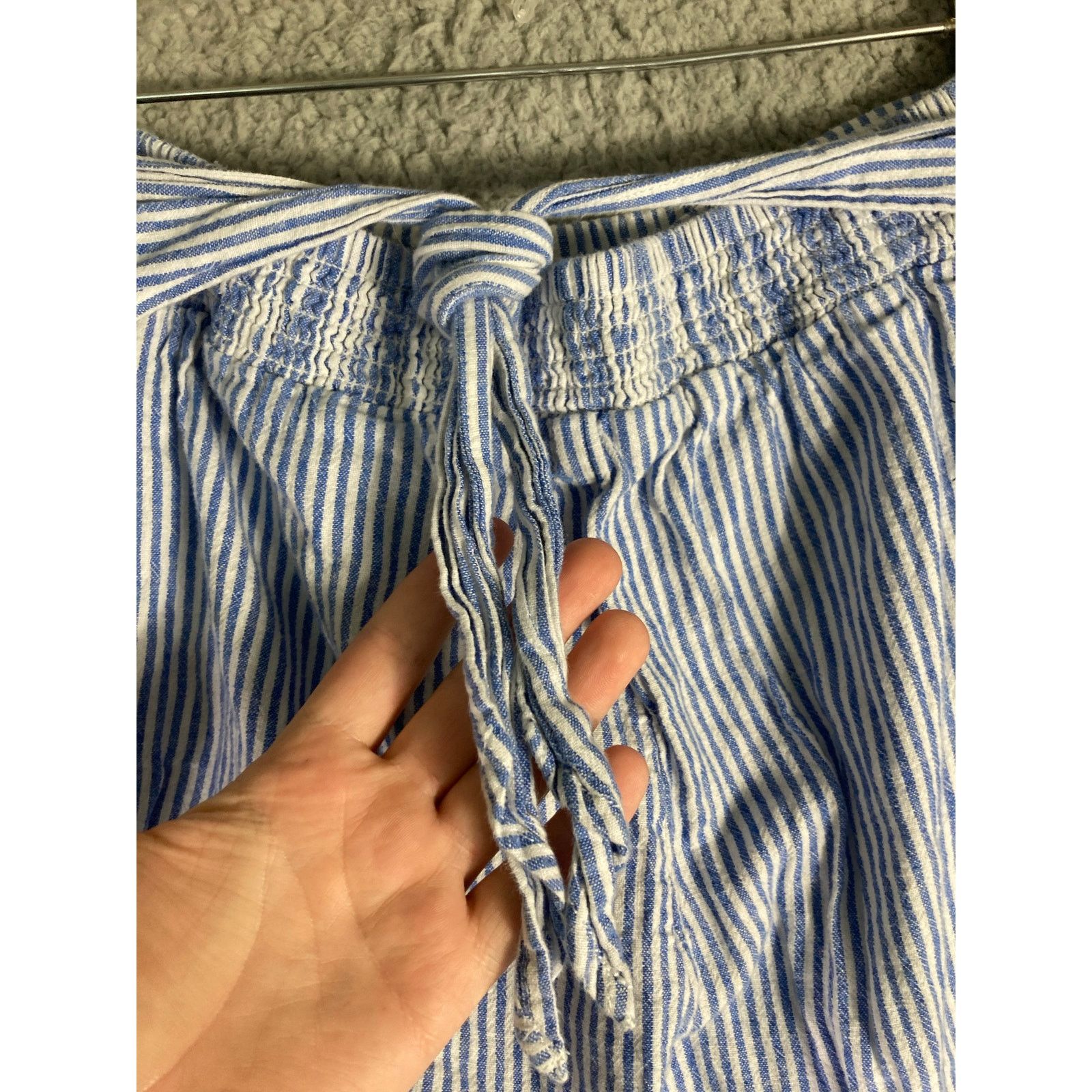 Other beachlunchlounge Women's Striped Wide-Leg Pants Blue Size S Size 26" / US 2 / IT 38 - 7 Thumbnail