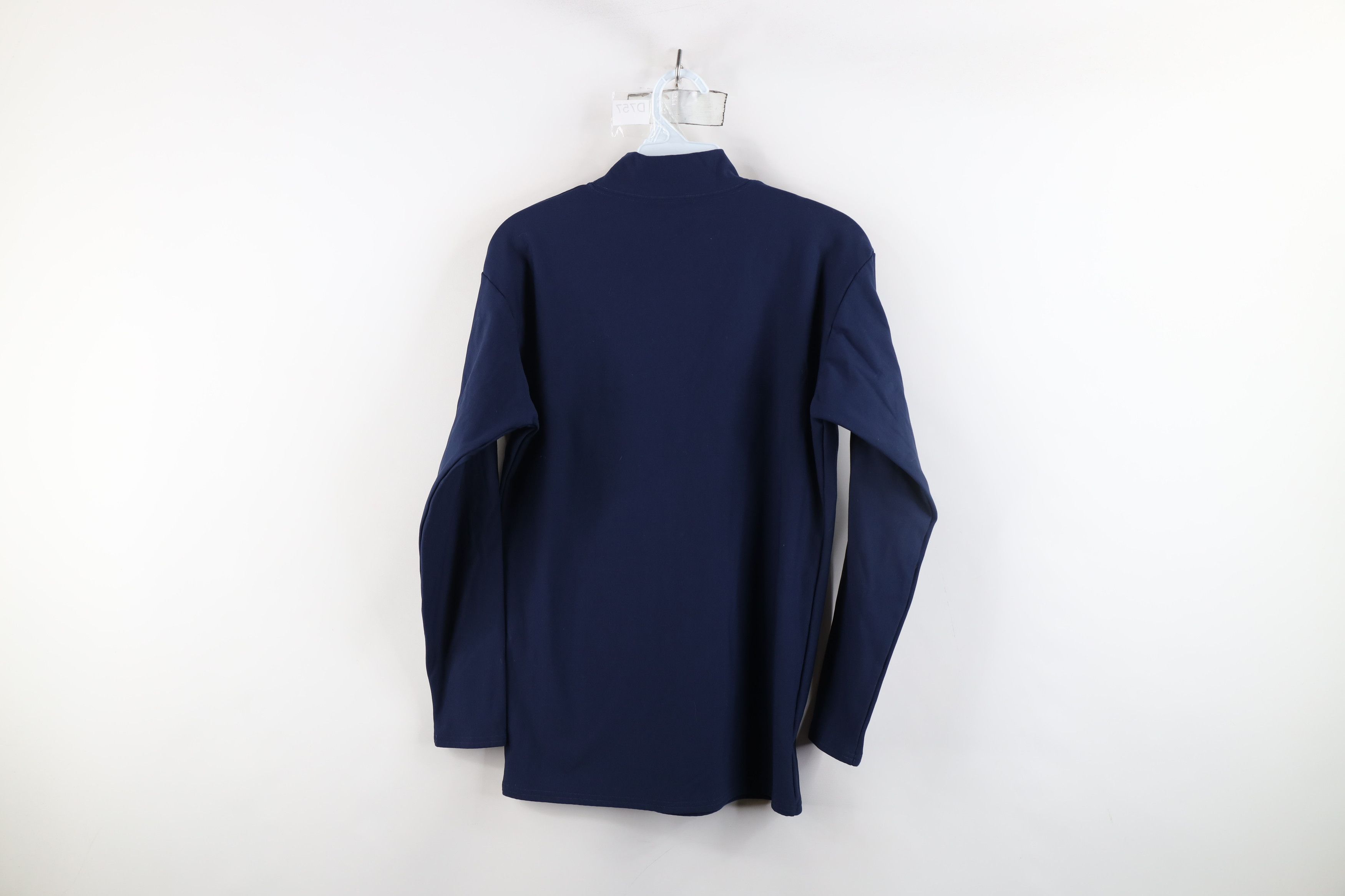 Under Armour × Vintage Under Armour Tactical Compression Mock Neck T-Shirt Navy Size US L / EU 52-54 / 3 - 11 Thumbnail