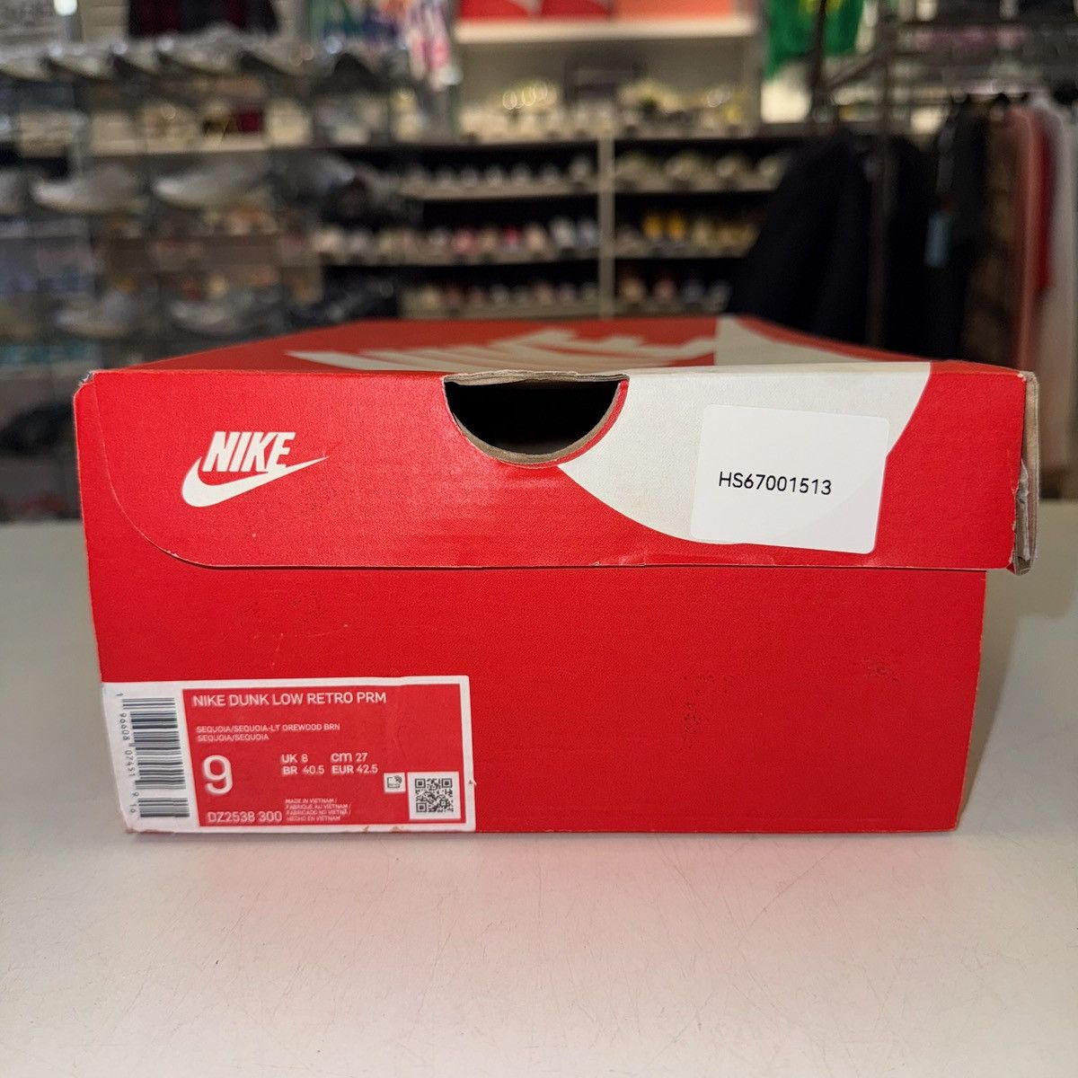 Nike Size 9 - Nike Dunk Low Retro Orewood DZ2538-300 Size US 9 / EU 42 - 7 Thumbnail