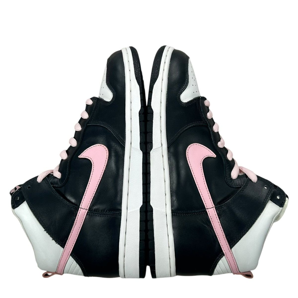 Nike Nike Sb Dunk High Shy Pink Dark Obsidian Blue 2005 Sneakers Size US 10 / EU 43 - 2 Thumbnail