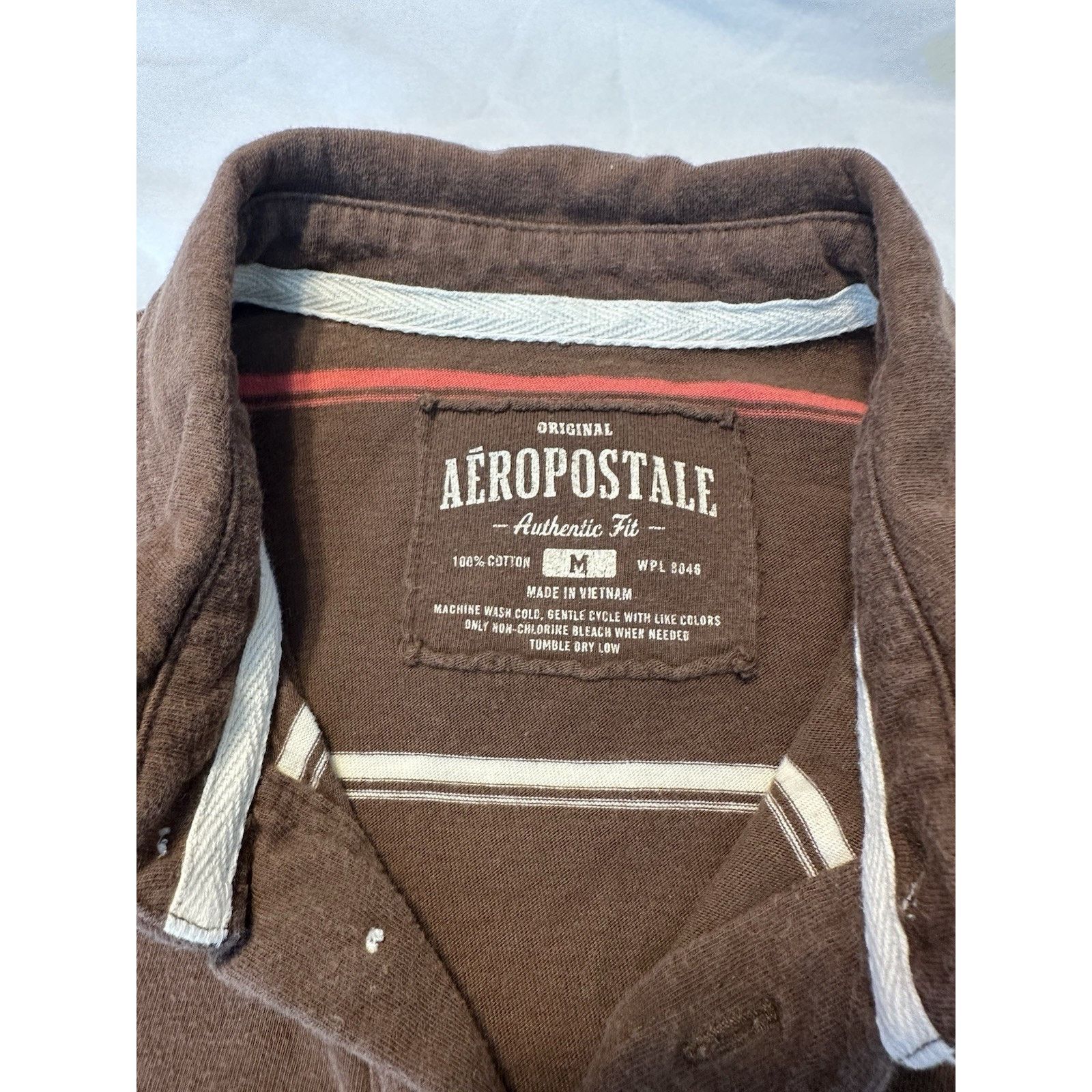 Aeropostale Aeropostale Original Authentic Fit Polo Med Shirt Classic Size US M / EU 48-50 / 2 - 3 Thumbnail
