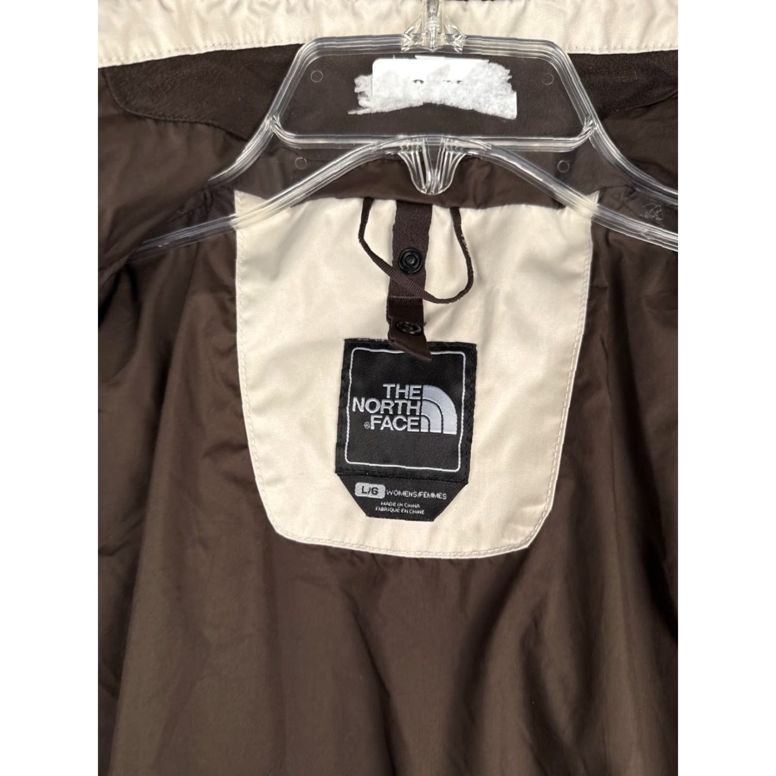 The North Face The North Face Jacket Womens L Beige Full Zip Hyvent Nylon Shell Windbreaker Regular Size Type: Jacket Ladies, Womens Size L / US 10 / IT 46 - 3 Thumbnail