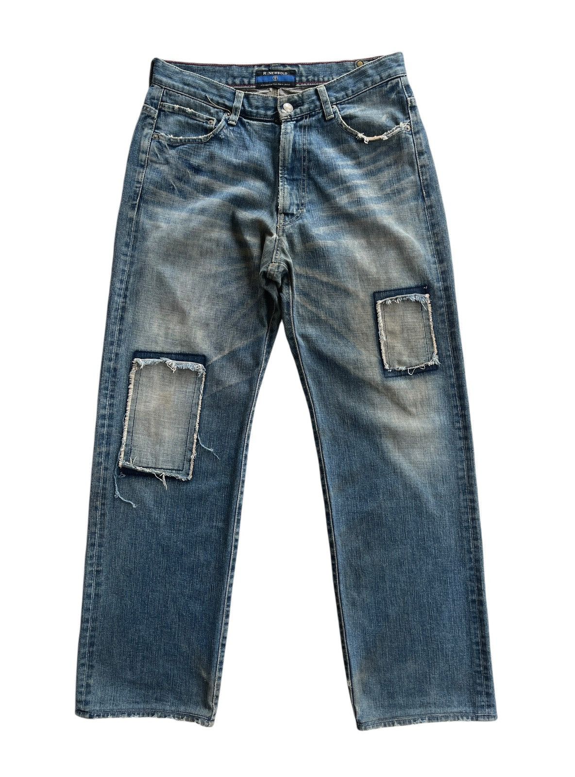Paul Smith R.newbold H04z Patchwork Denim Size US 31 - 1 Thumbnail