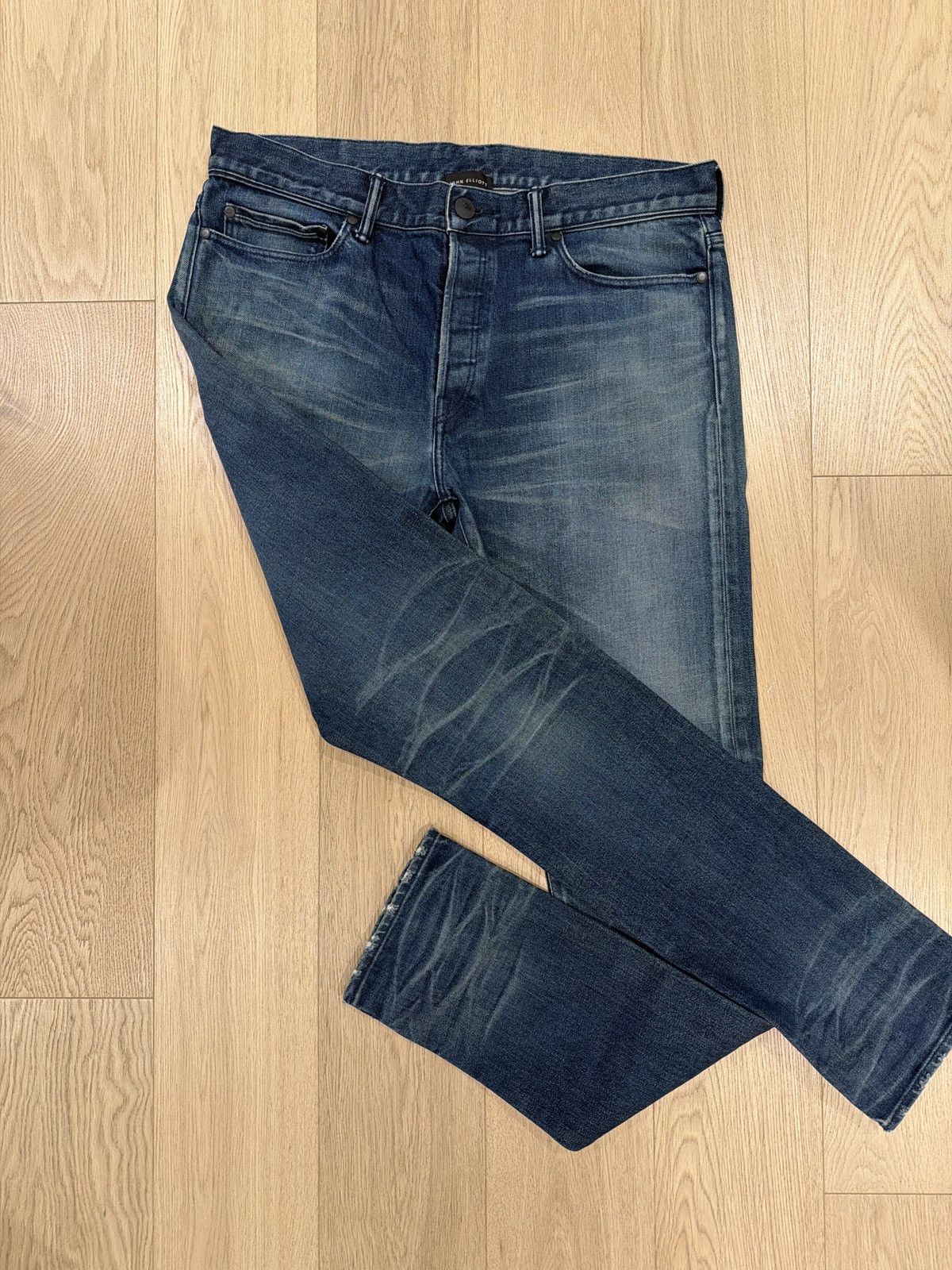 John Elliott Cast Denim Size US 33 - 2 Thumbnail