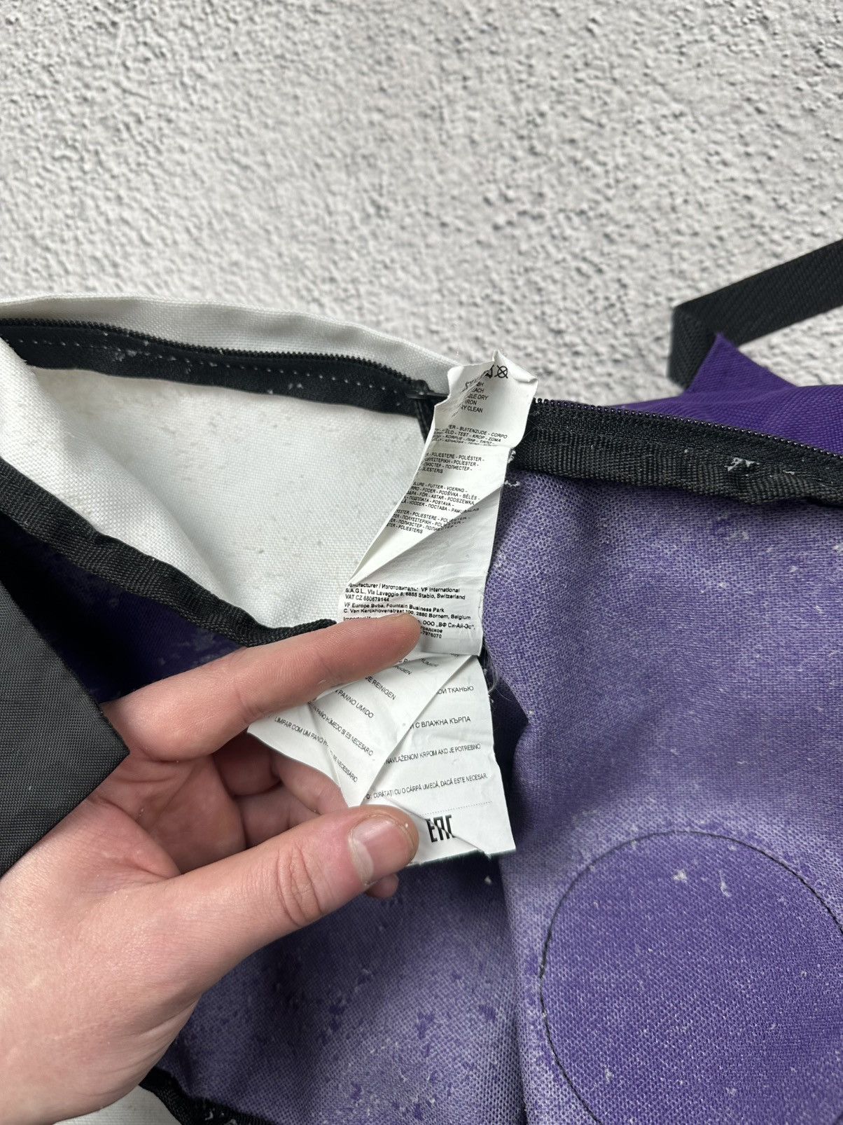 Napapijri VTG Napapijri Backpack Y2K Bag Hype Crazy Logo Patch Style Size ONE SIZE - 13 Thumbnail