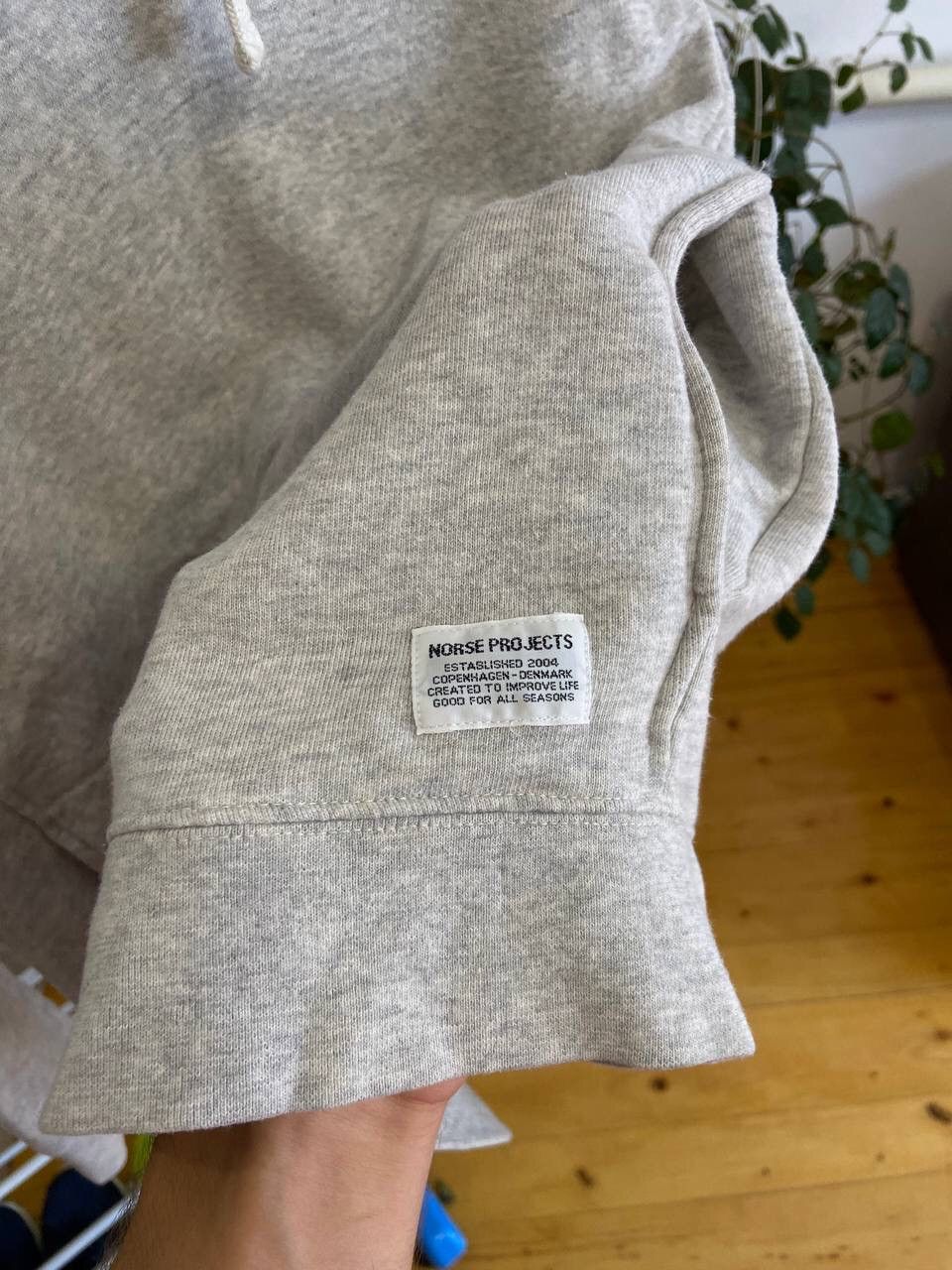 Designer × Norse Projects Norse Projects Ketel Hoodie Heavyweight Hoodie-Grey Size M / US 6-8 / IT 42-44 - 3 Thumbnail