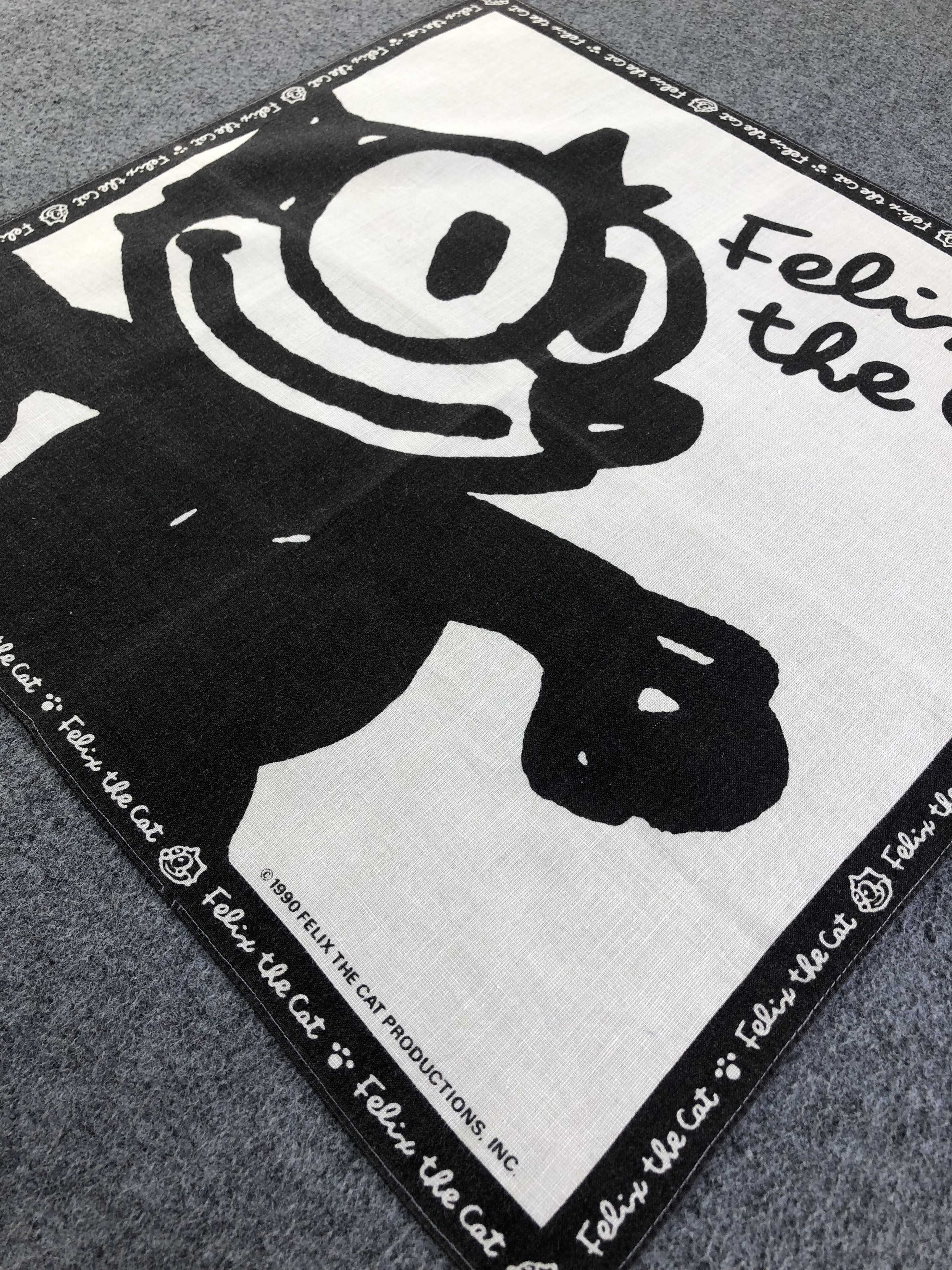 Cartoon Network Felix The Cat Handkerchief / Bandana / Neckerchief C345 Size ONE SIZE - 4 Thumbnail
