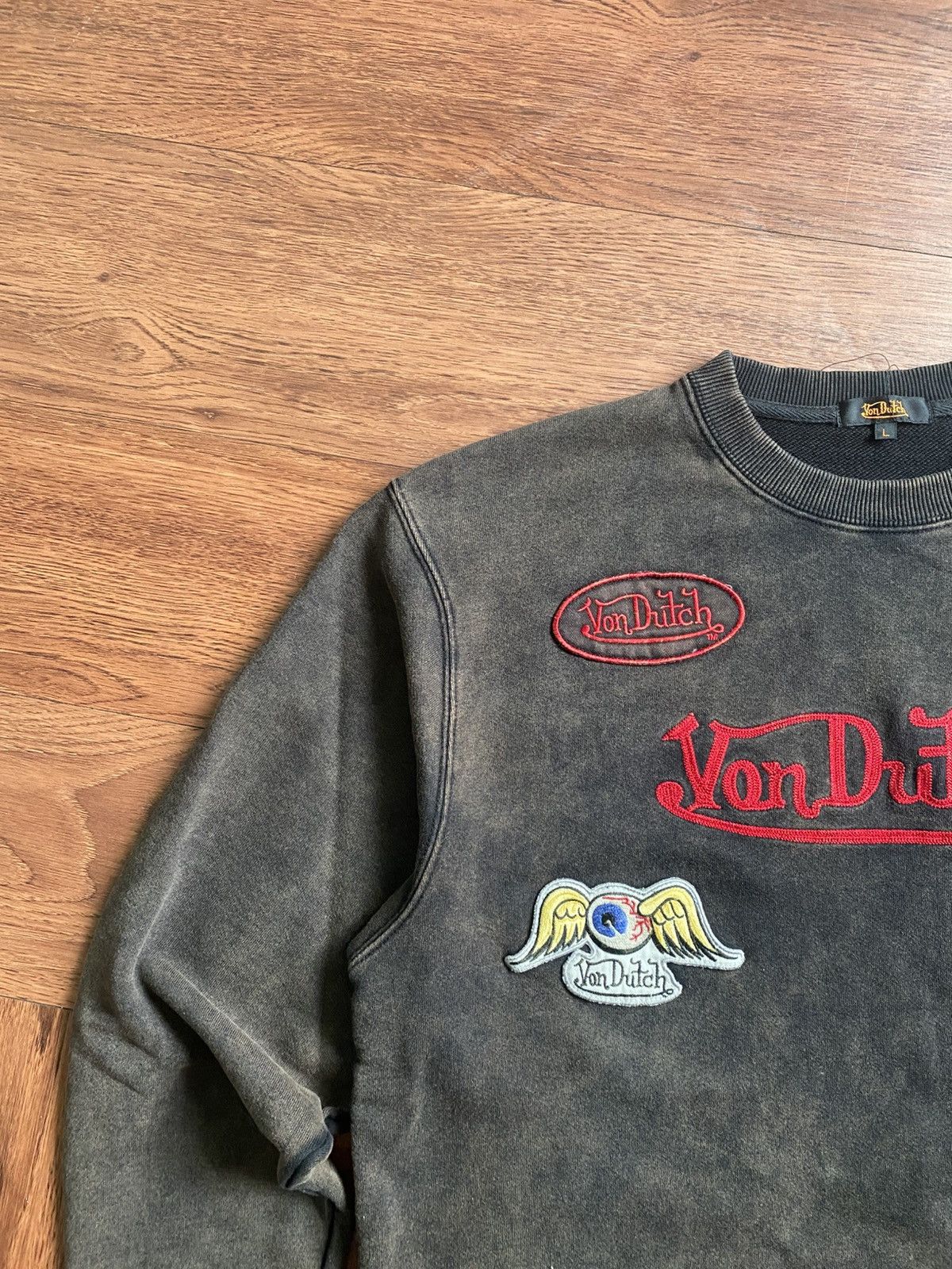 Von Dutch Von Dutch Crewneck Size US L / EU 52-54 / 3 - 2 Thumbnail